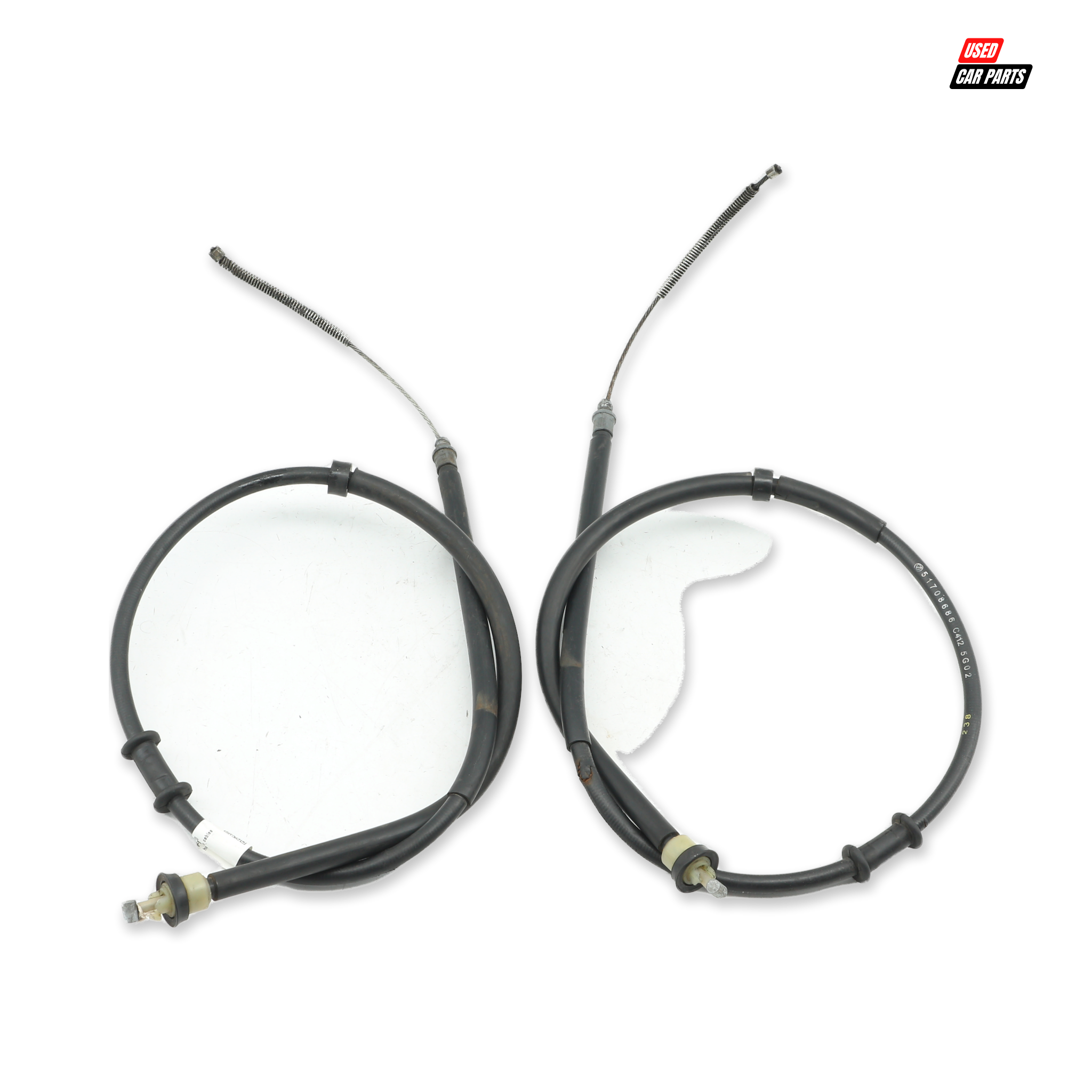 Used Handbrake Cables for FIAT PANDA 1.2 DYNAMIC 2008 (Salvaged)
