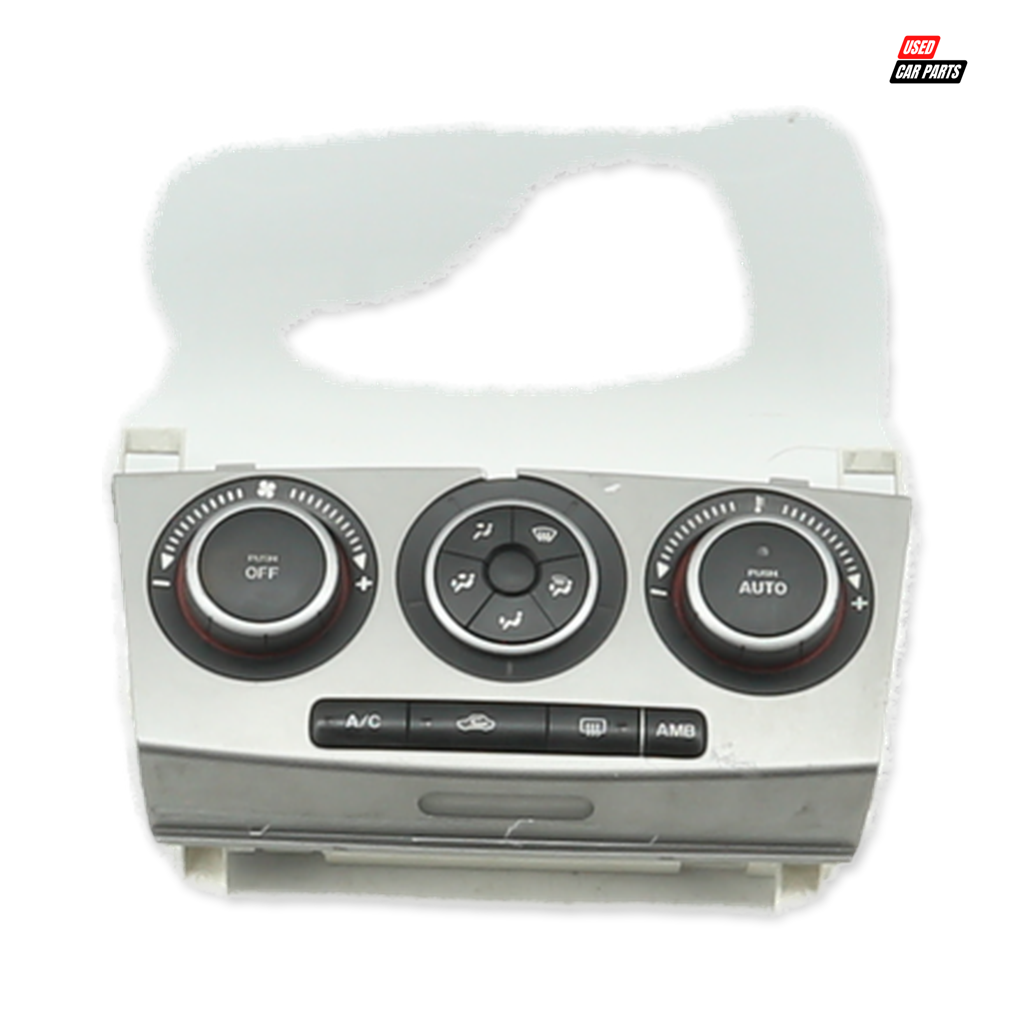Used HVAC Control Panel (Part Number K1900BS3NE06) for 2008 MAZDA MAZDA3 2.3 MPS Silver