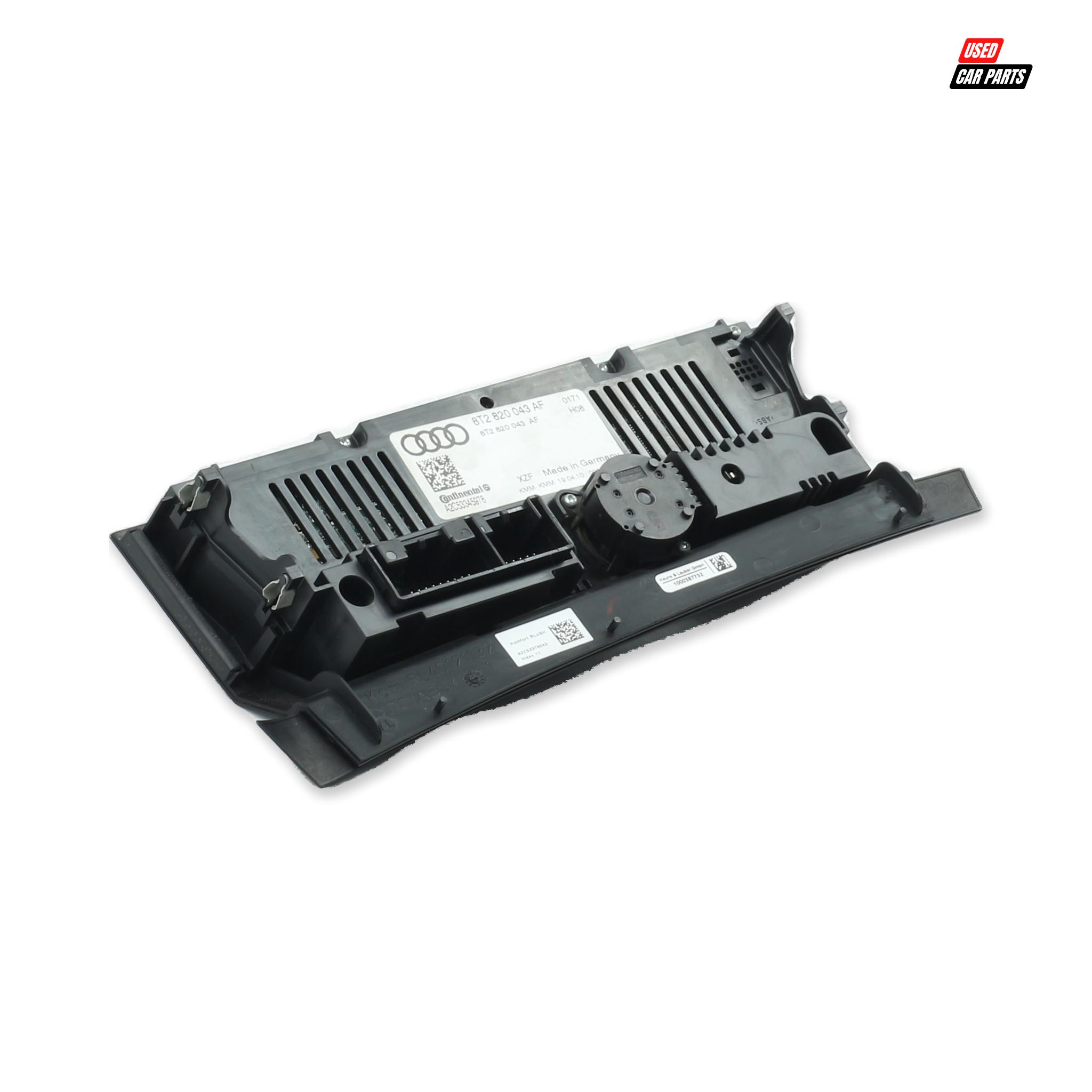 Used HVAC Control Panel for Audi or Volkswagen - OEM 8T2820043AF