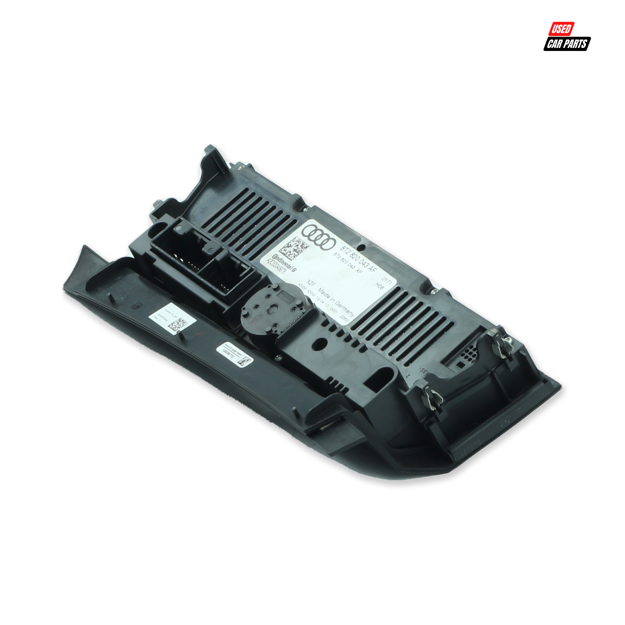 Used HVAC Control Panel for Audi or Volkswagen - OEM 8T2820043AF