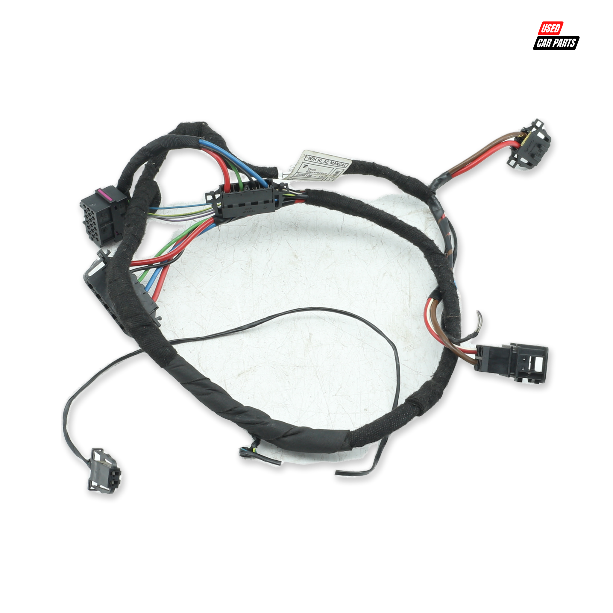 Used OEM HVAC Wire Harness (Part Number 6R2971566Q) for 2013 Volkswagen 1.6 TDI Comfortline