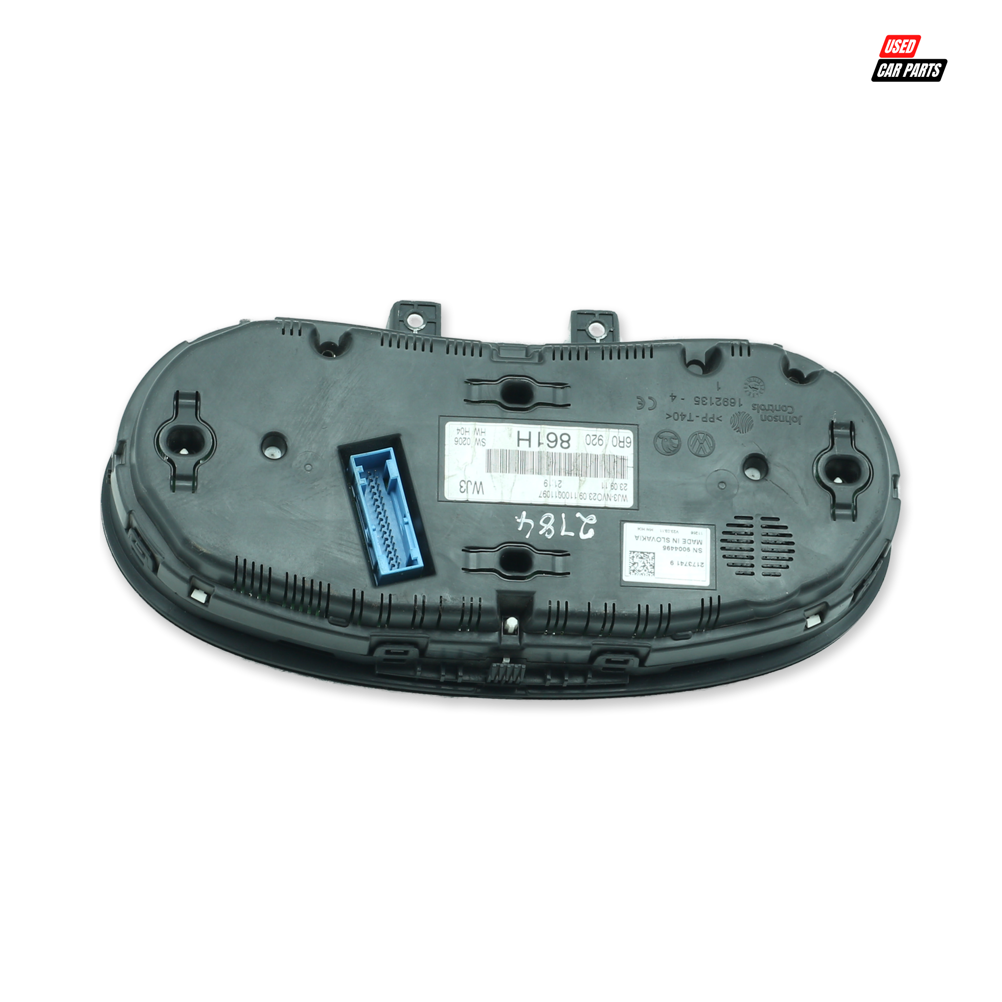 Used Instrument Cluster for Volkswagen Polo Mk5 Hatchback TDI 2009 (Part Number 6R0920861H)
