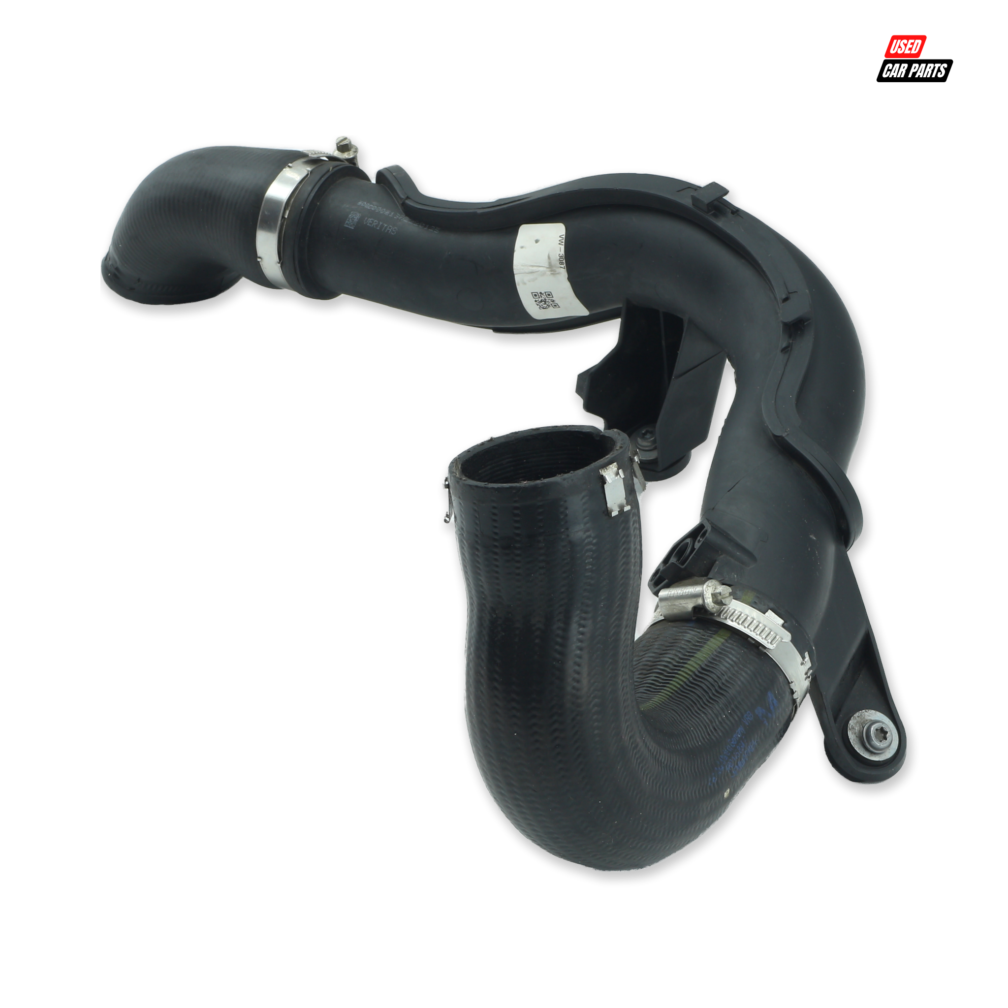 Used Intercooler Pressure Hose (Part Number 6R0145770A) for 2009 Volkswagen Polo Mk4 Sedan