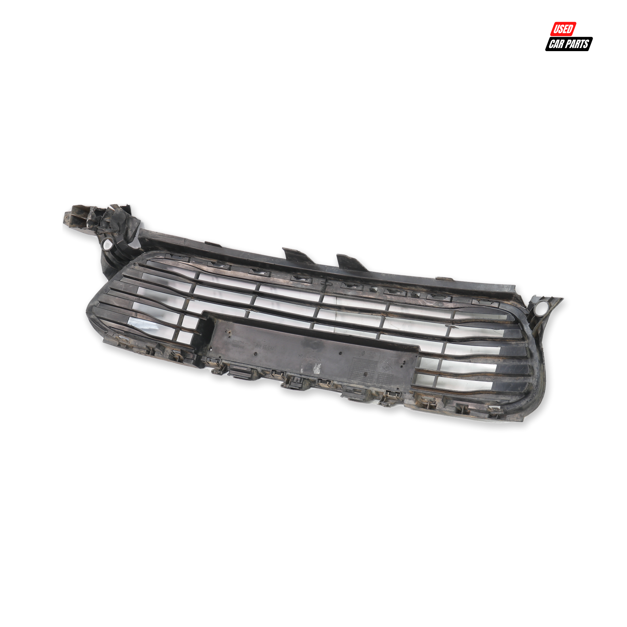 Used Lower Bumper Grille Part Number 622540754R for 2016 Renault Clio IV GT-Line