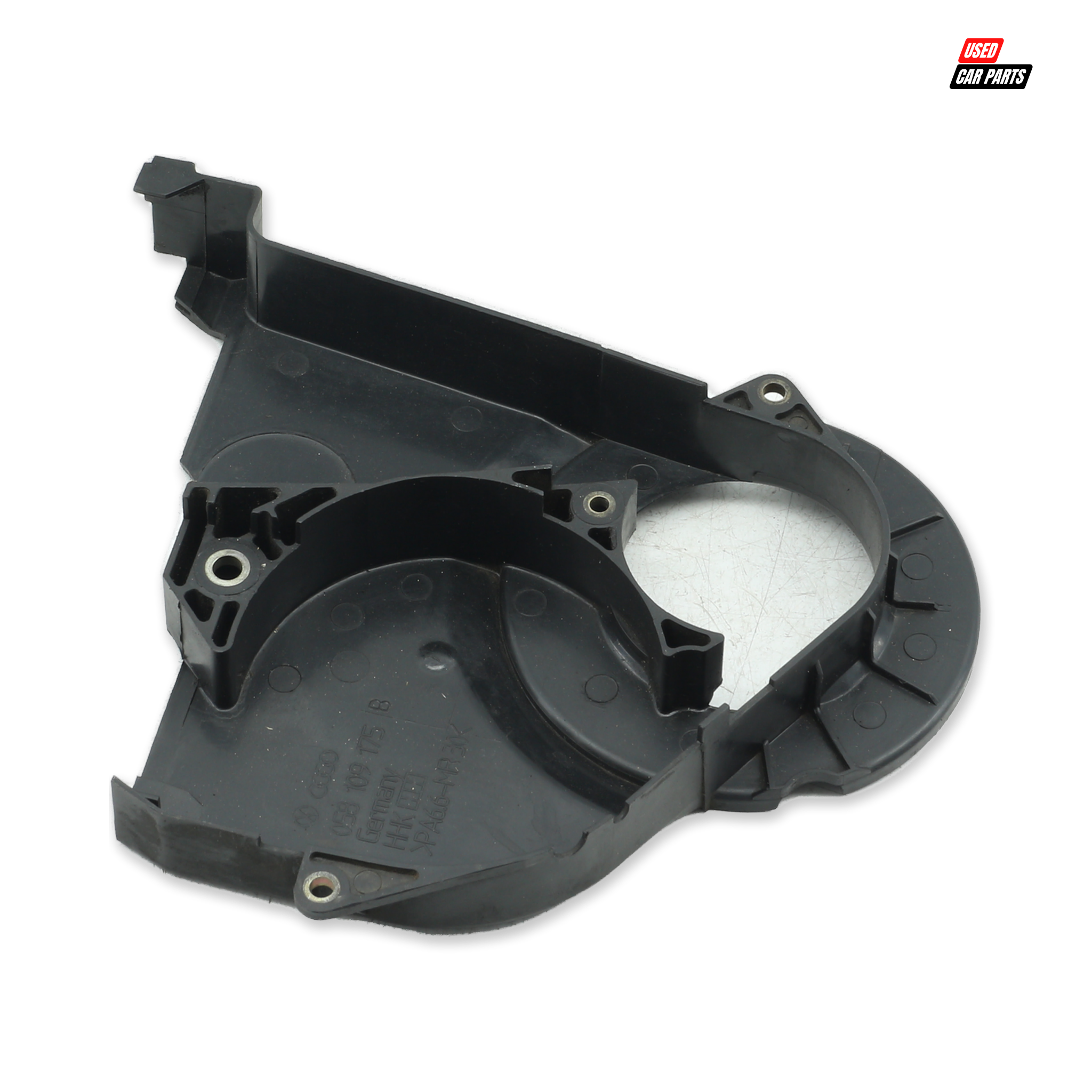 Used OEM Lower Timing Belt Cover (Part Number 058109175B) for 2000 Volkswagen Passat