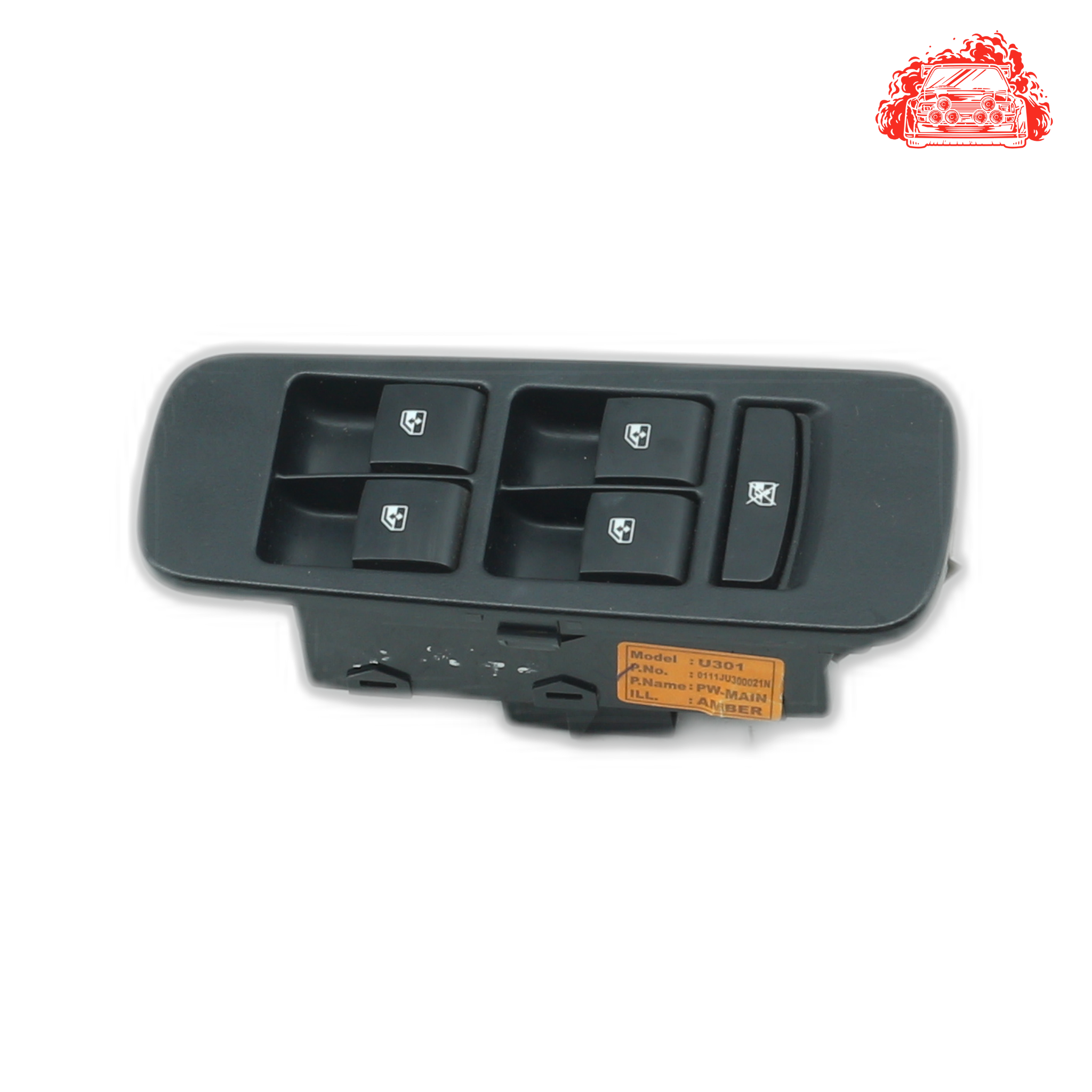 Used MAHINDRA Tuv300 T8 Driver Side Front Window Switch - OEM Part 0111JU300021N