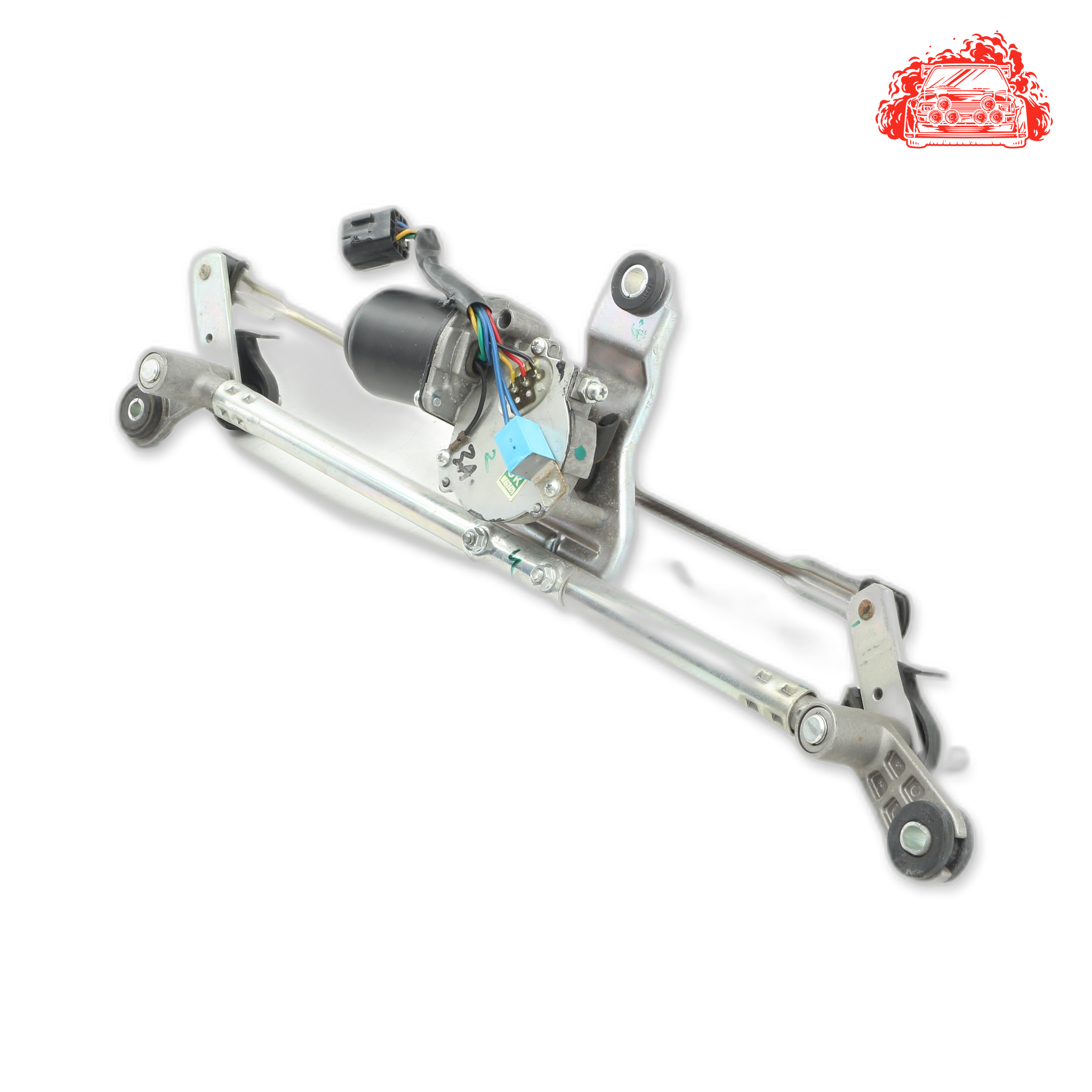 Used Mahindra Tuv300 T8 Front Wiper Mechanism & Motor