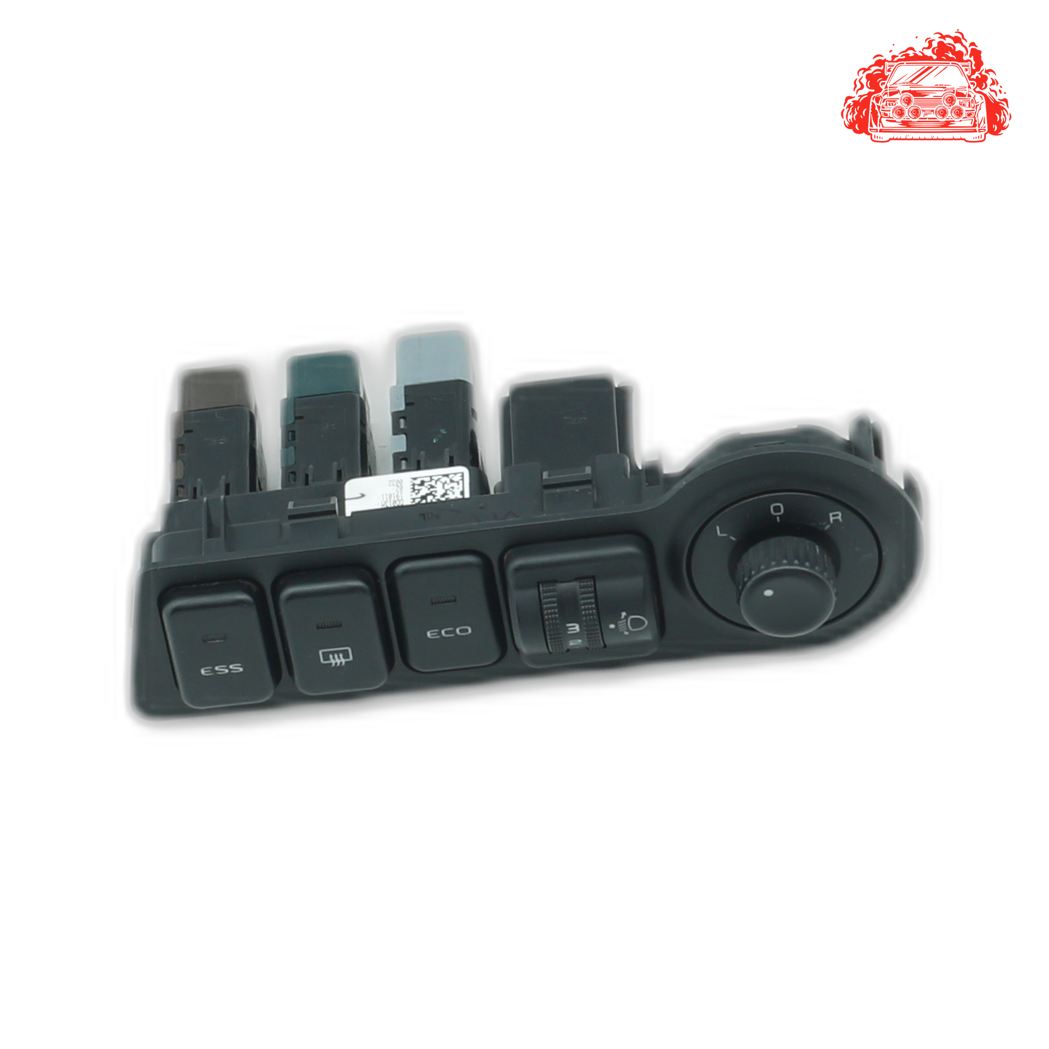 Used Mahindra Tuv300 T8 Headlight Adjustment Switch