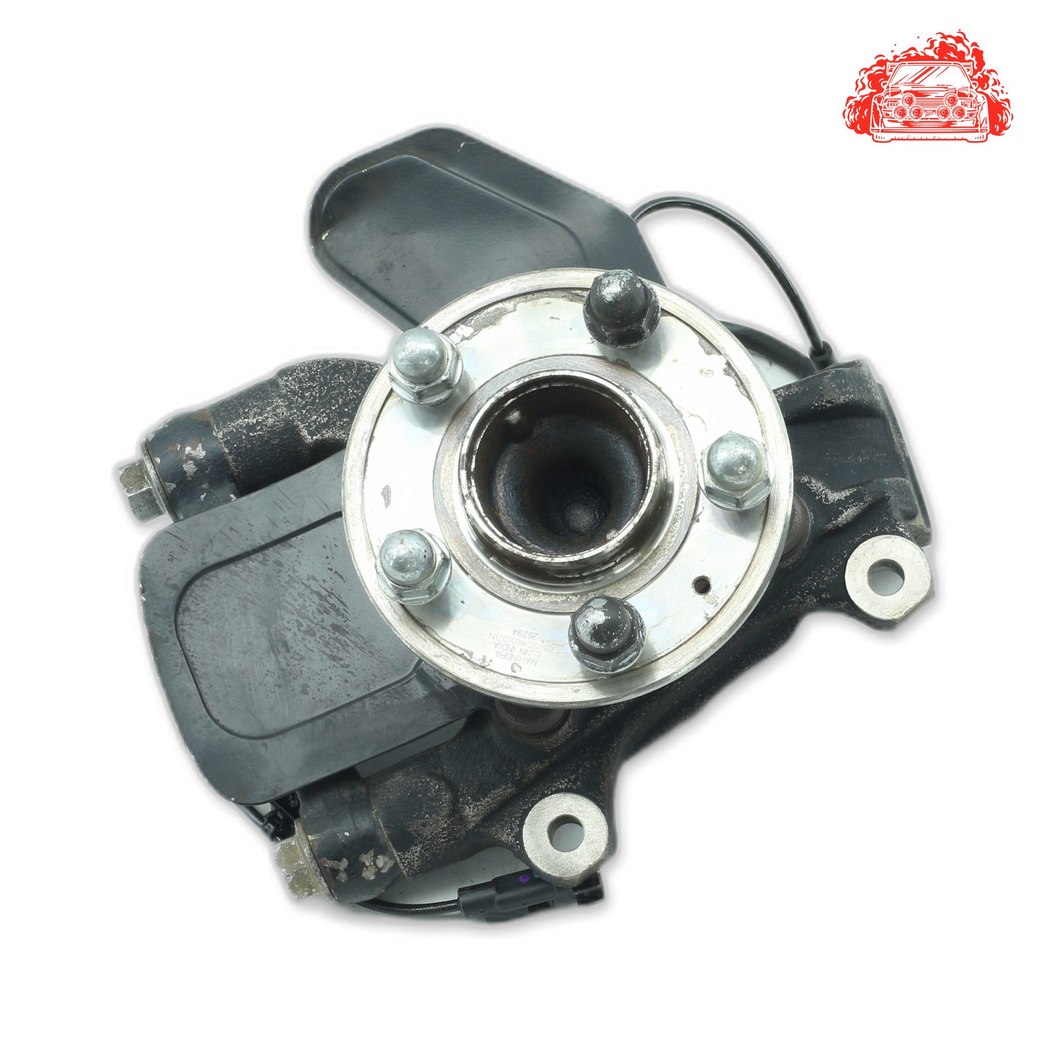 Used Mahindra Tuv300 T8 Passenger Side Front Knuckle and Hub