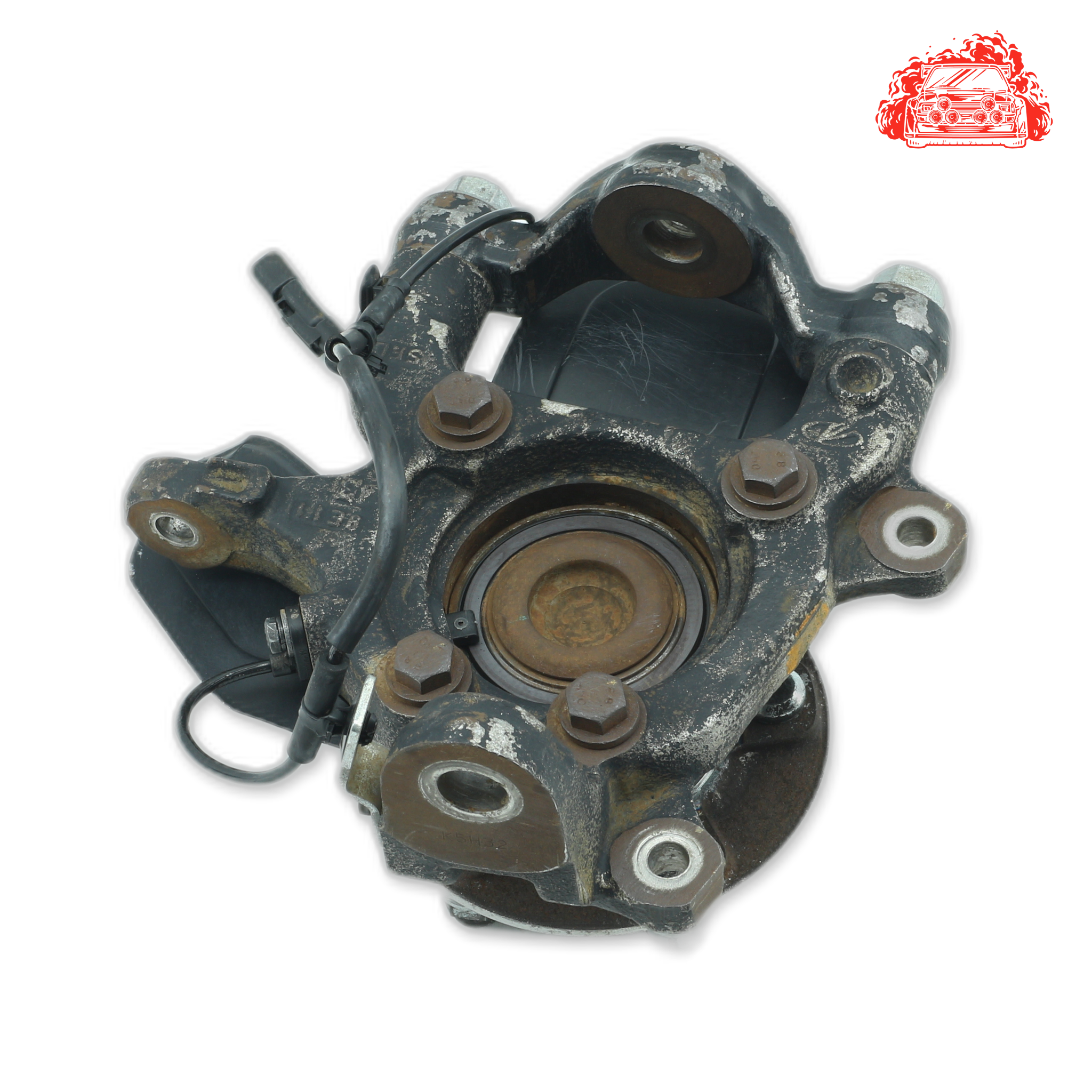 Used Mahindra Tuv300 T8 Passenger Side Front Knuckle and Hub