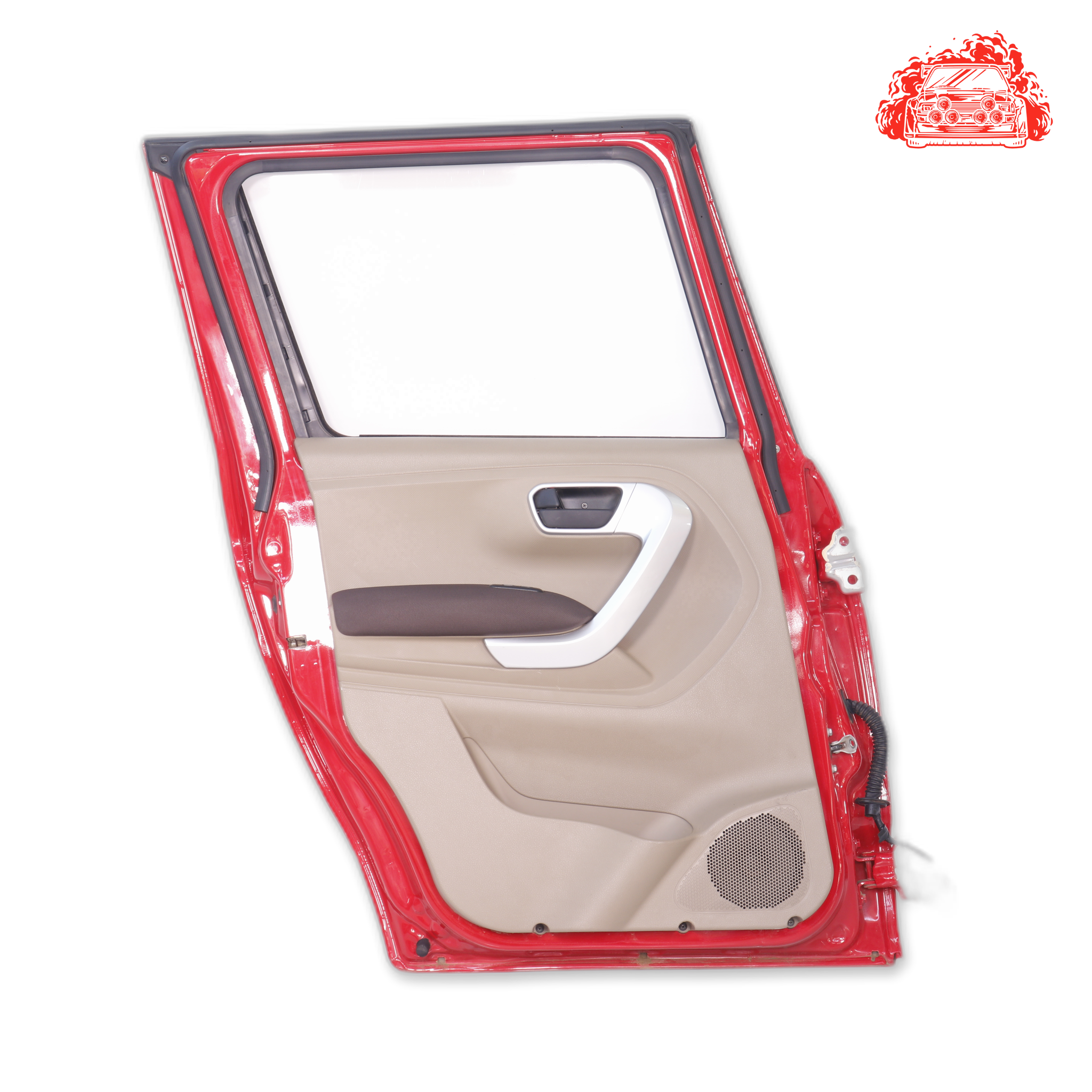 Used Mahindra Tuv300 T8 Passenger Side Rear Door Panel