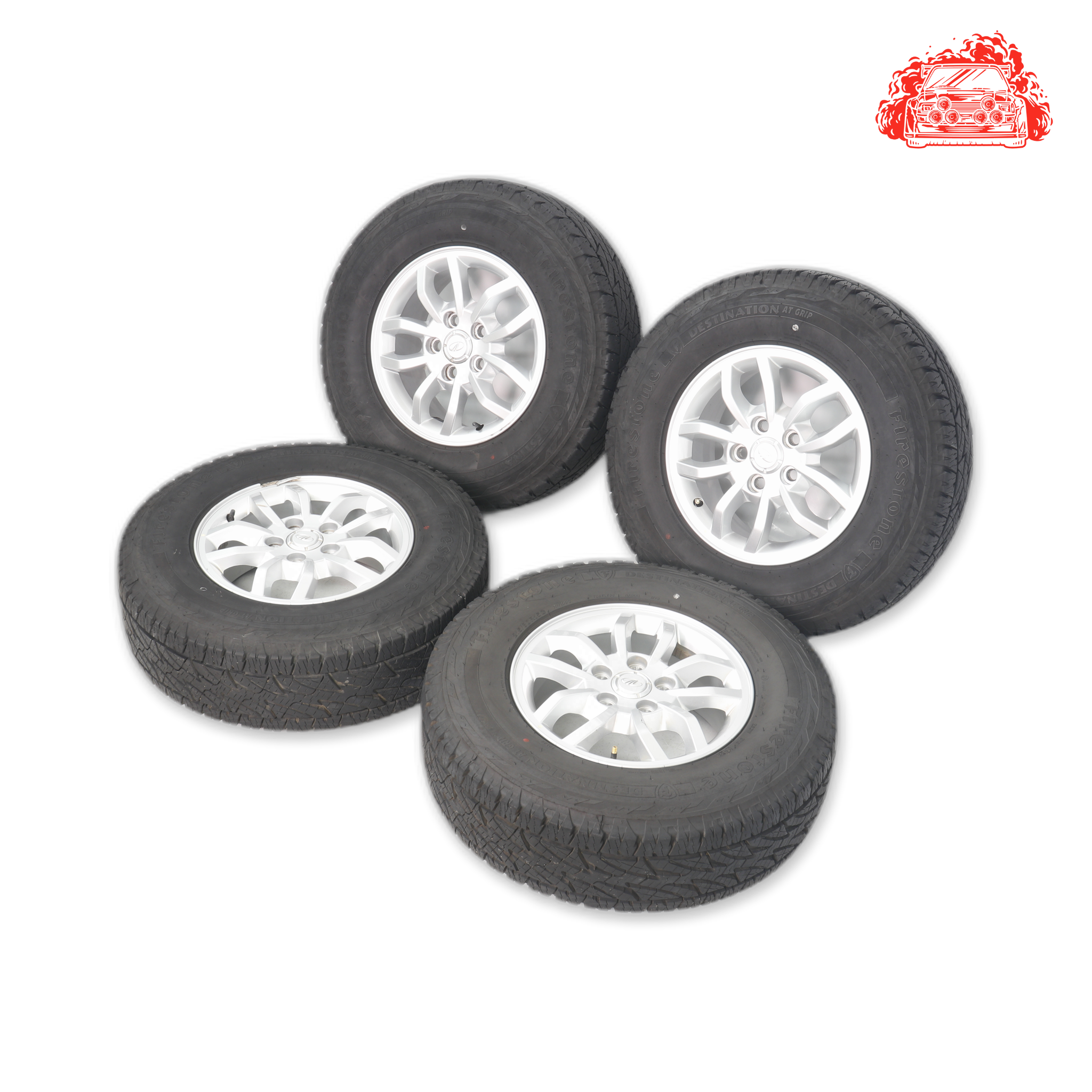 Used MAHINDRA Tuv300 T8 Wheels - OEM Part 0404AAA