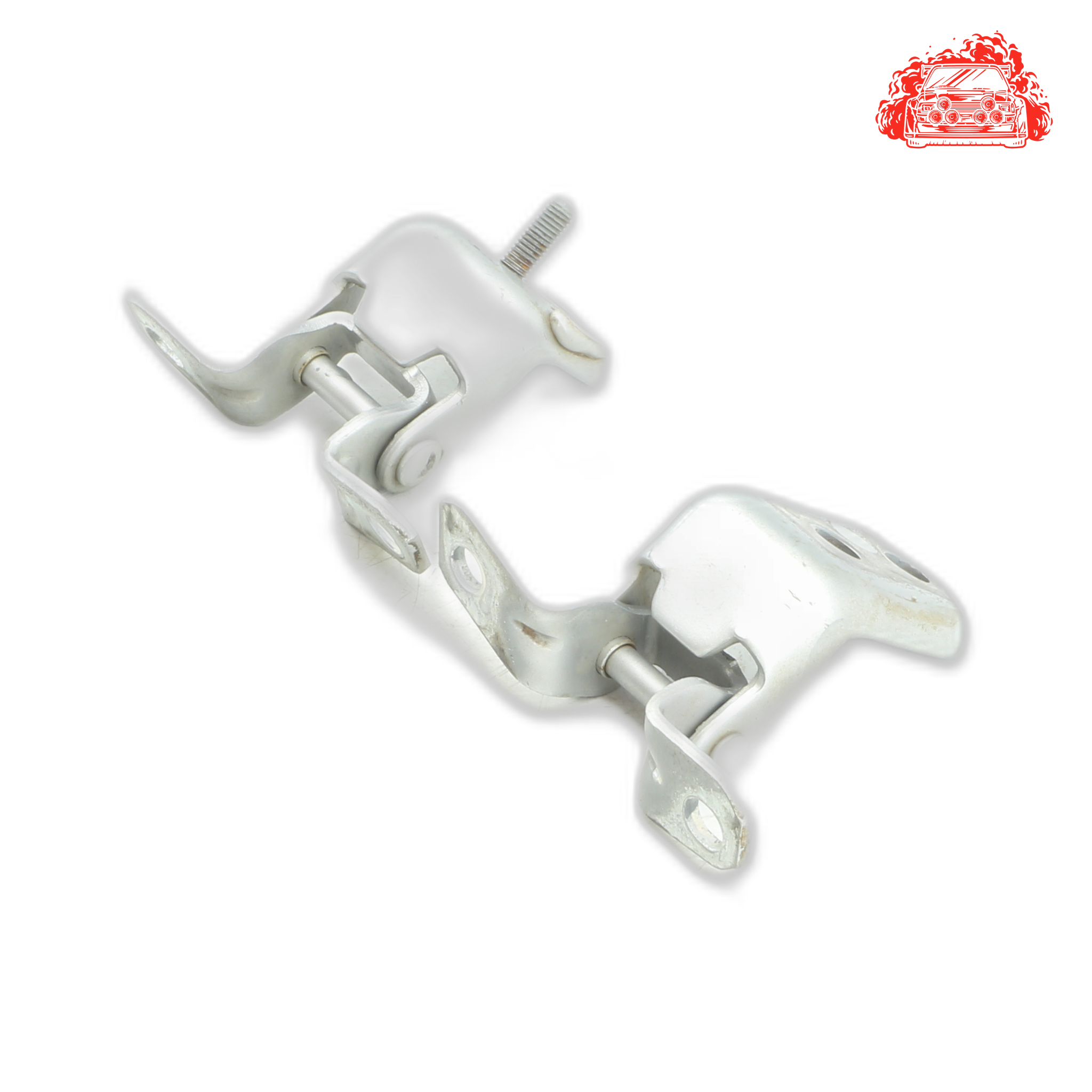 Used Mazda3 2.3 MPS Silver Driver Side Rear Door Hinges Set