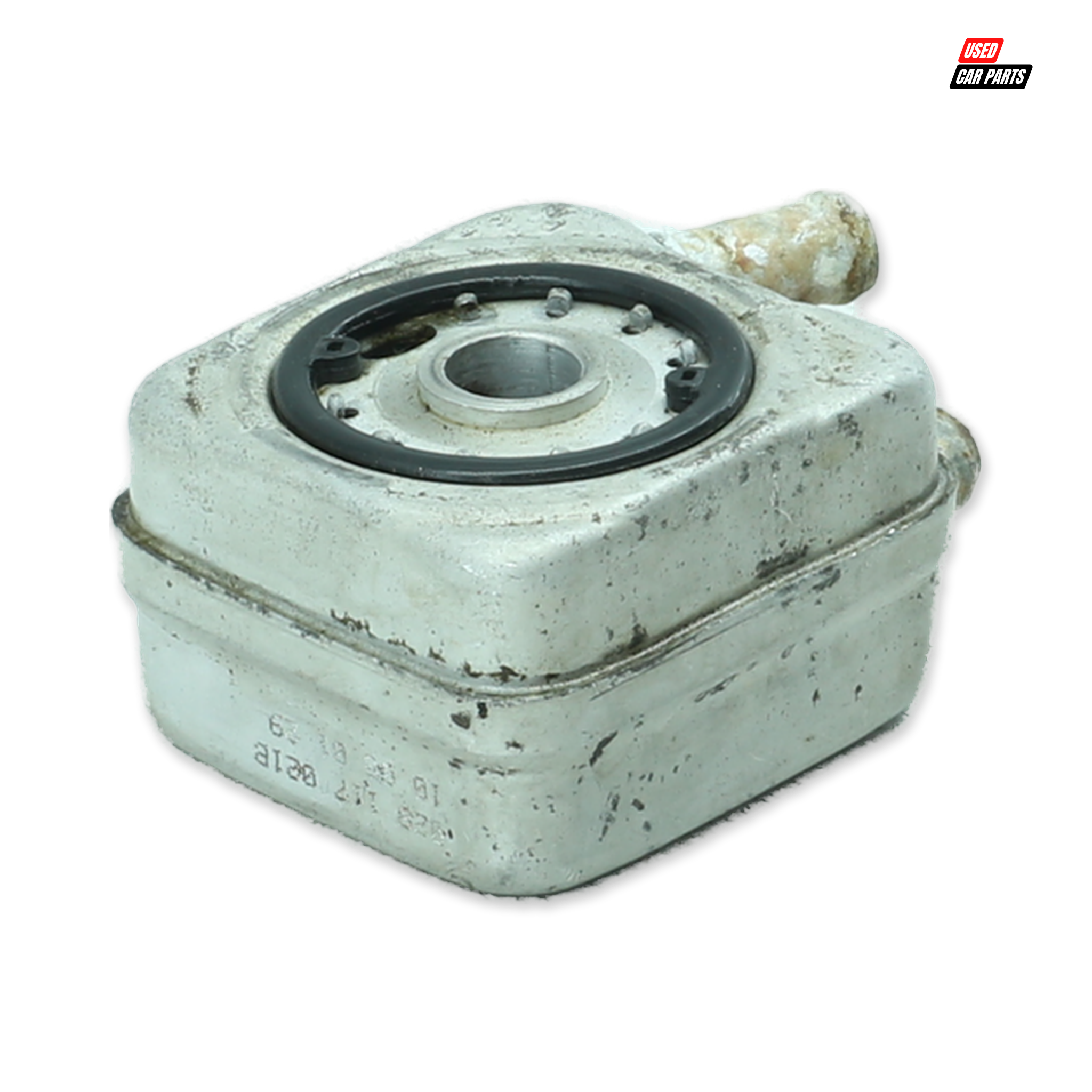 Used OEM Oil Cooler (Part Number 028117021B) for 2000 Volkswagen Passat