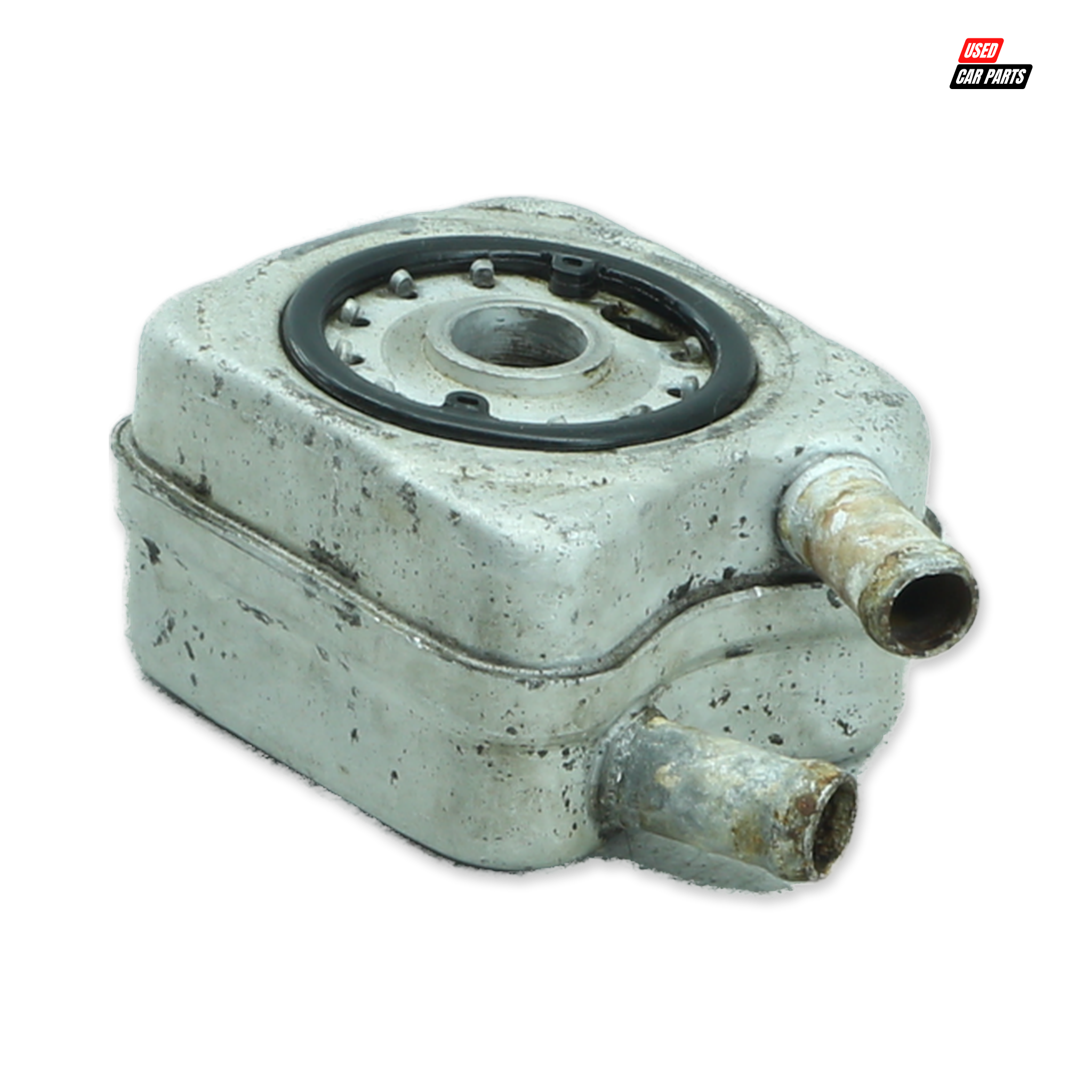 Used OEM Oil Cooler (Part Number 028117021B) for 2000 Volkswagen Passat