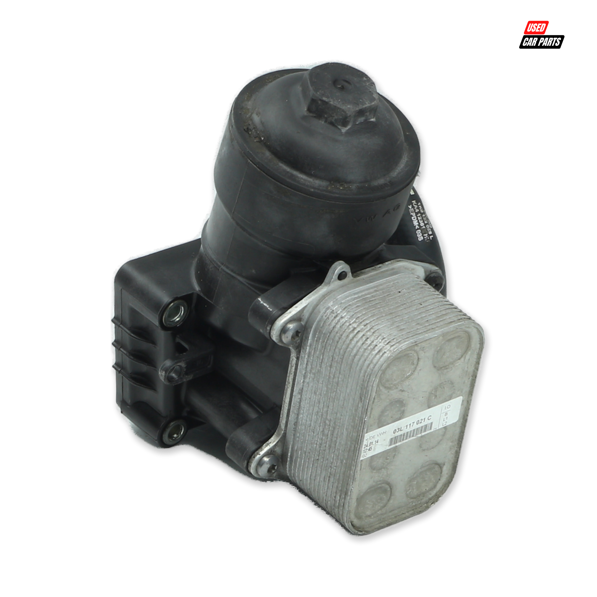Used Oil Filter Oil Cooler (Part Number 03L115389C) for 2014 VOLKSWAGEN 1.4 TDI
