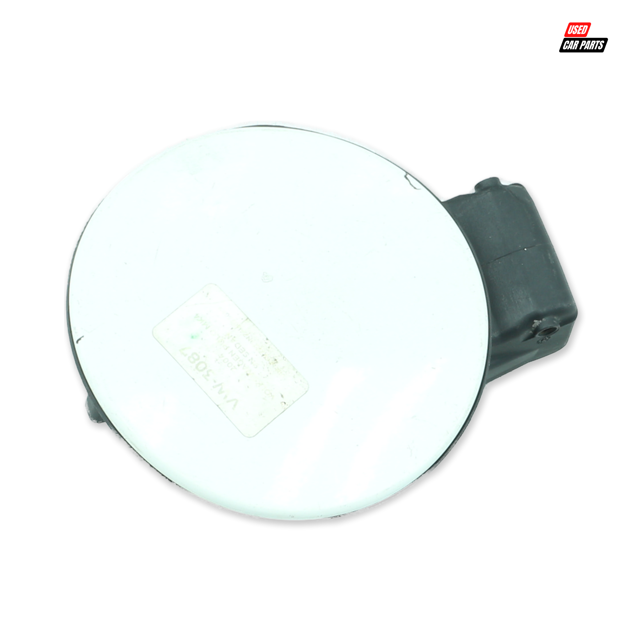 Used OEM Outer Fuel Cap Cover, Part Number 1H0010092C for 2009 Volkswagen Polo Mk4 Sedan