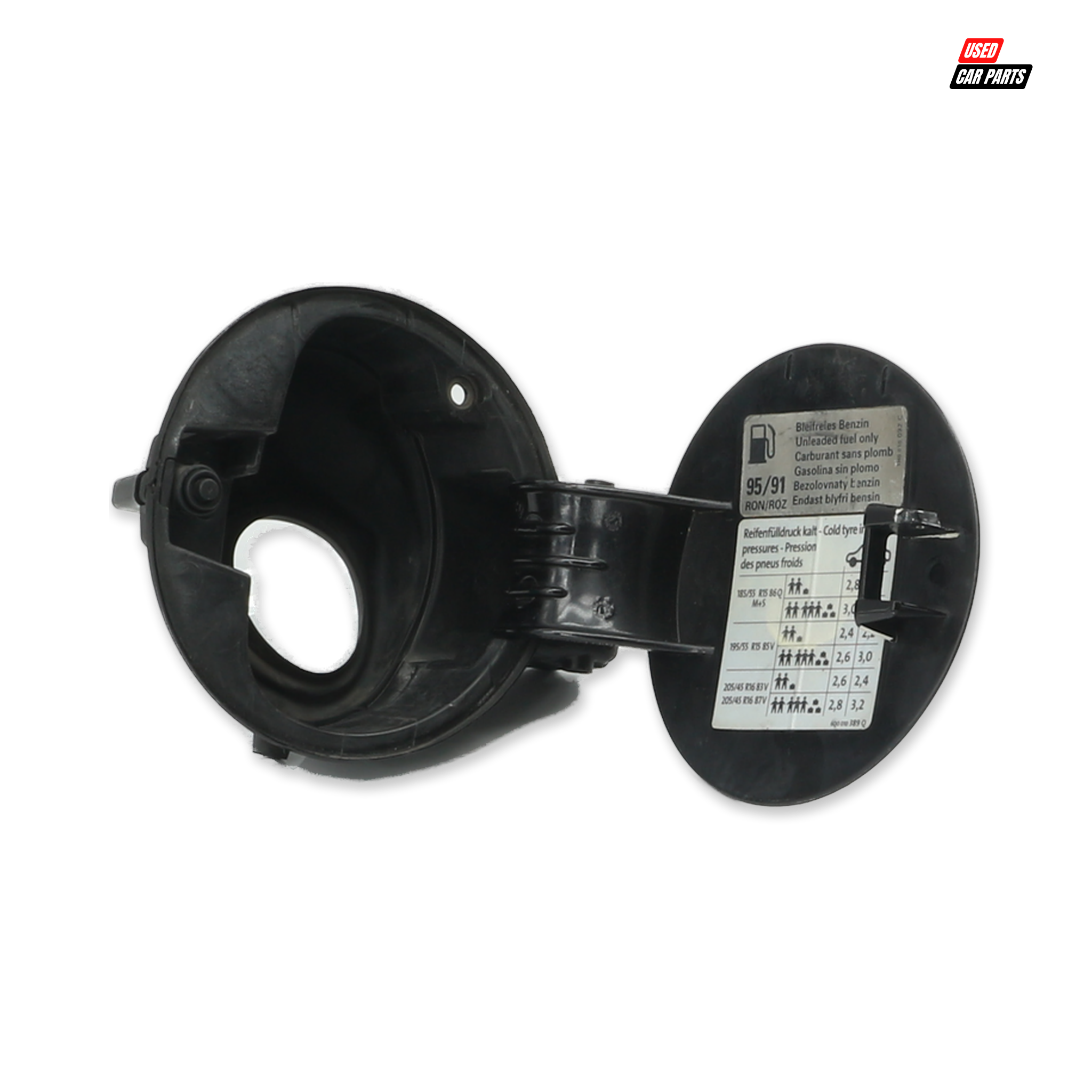 Used Outer Fuel Cap Cover (Part Number 6Q6809857E) for 2007 VOLKSWAGEN 2.0 HIGHLINE