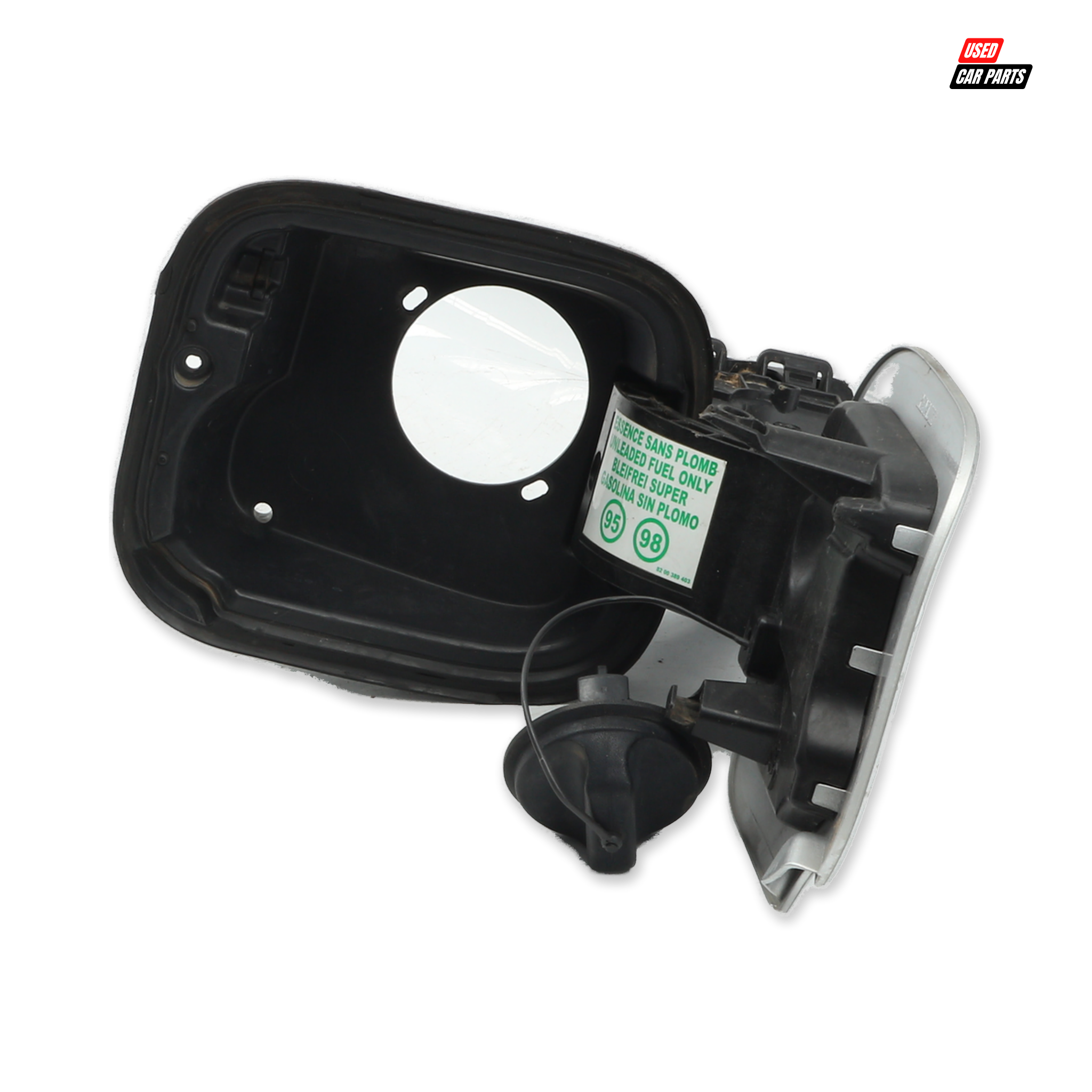 Used Outer Fuel Cover With Fuel Cap, Part Number 781208860R for 2015 RENAULT CAPTUR