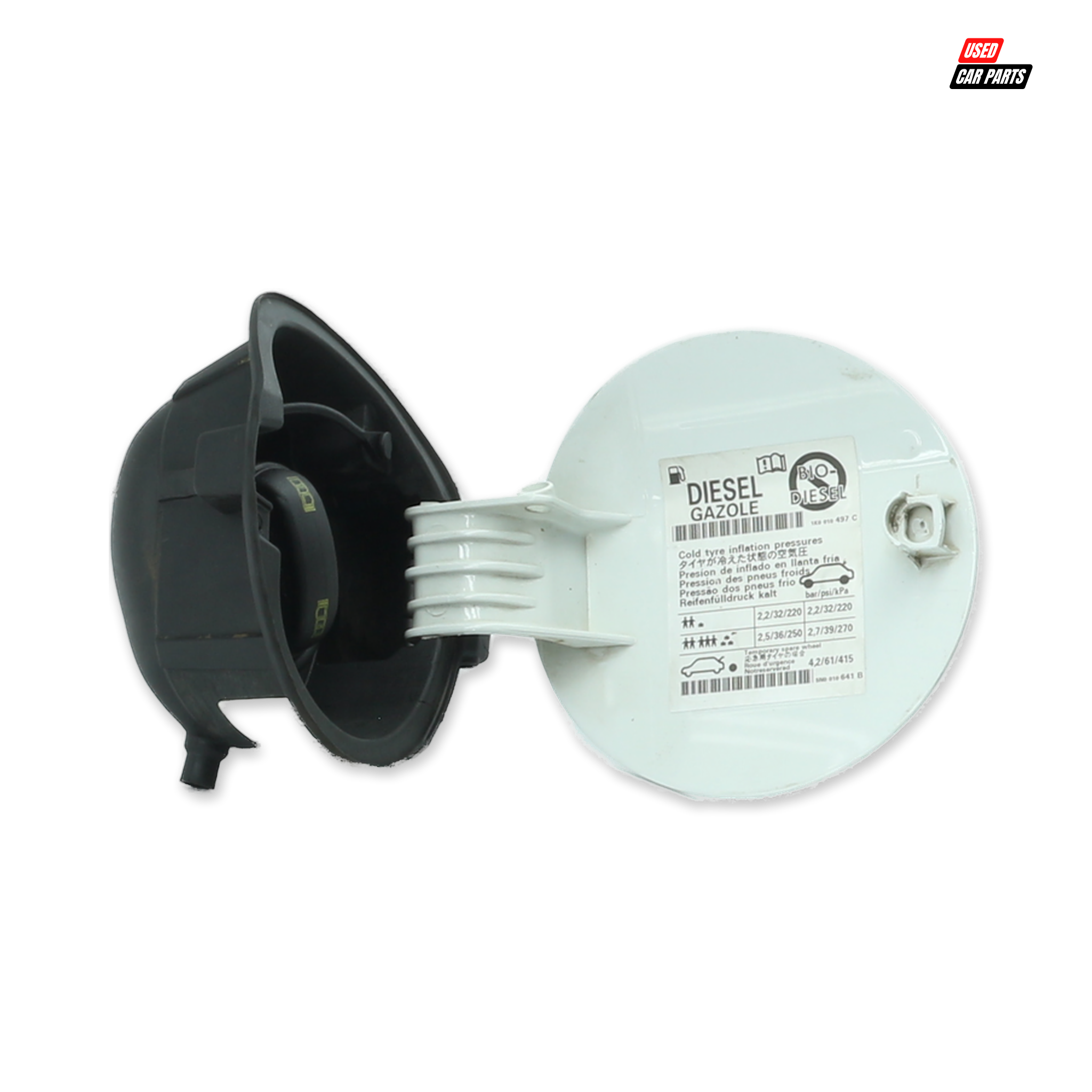 Used Volkswagen 1.4 TDI Outer Fuel Cover With Fuel Cap (Part Number 5N08098570)