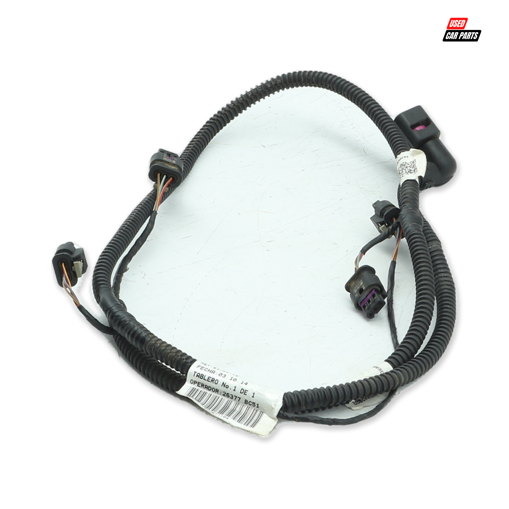 Used OEM Parking System Wiring Harness (Part Number 5CU971104) for VOLKSWAGEN JETTA GP 1.4 TSI COMFORTLINE 2015