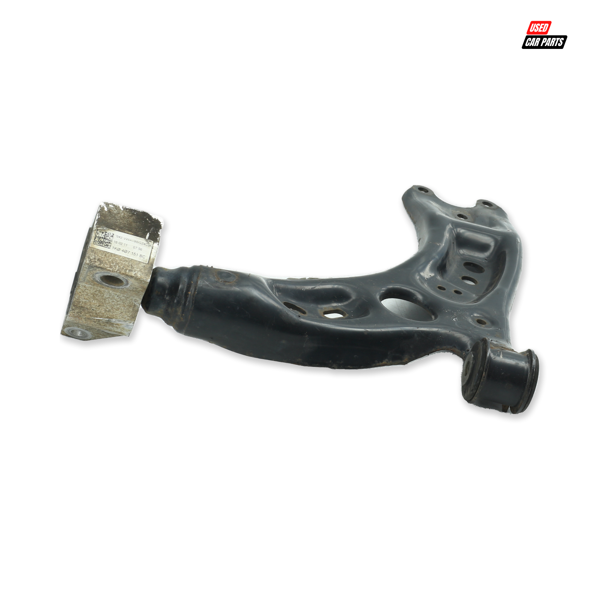 Used Audi 1.4 TFSI Attraction (2011) Passenger Side Lower Control Arm - Part Number 1K0407151BC
