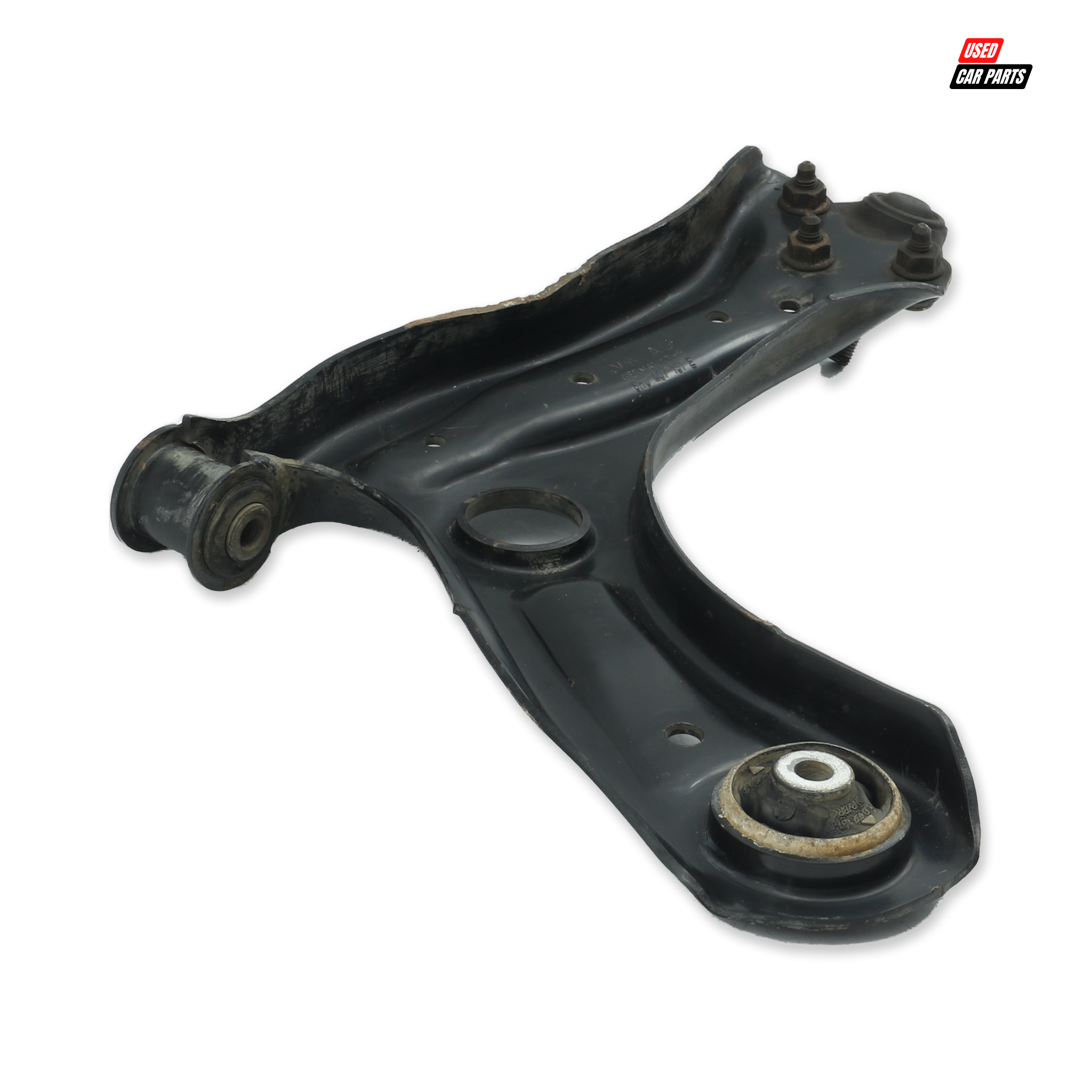 Used Passenger Side Lower Control Arm (Part Number 6R0407151E) for VOLKSWAGEN POLO VIVO 2012