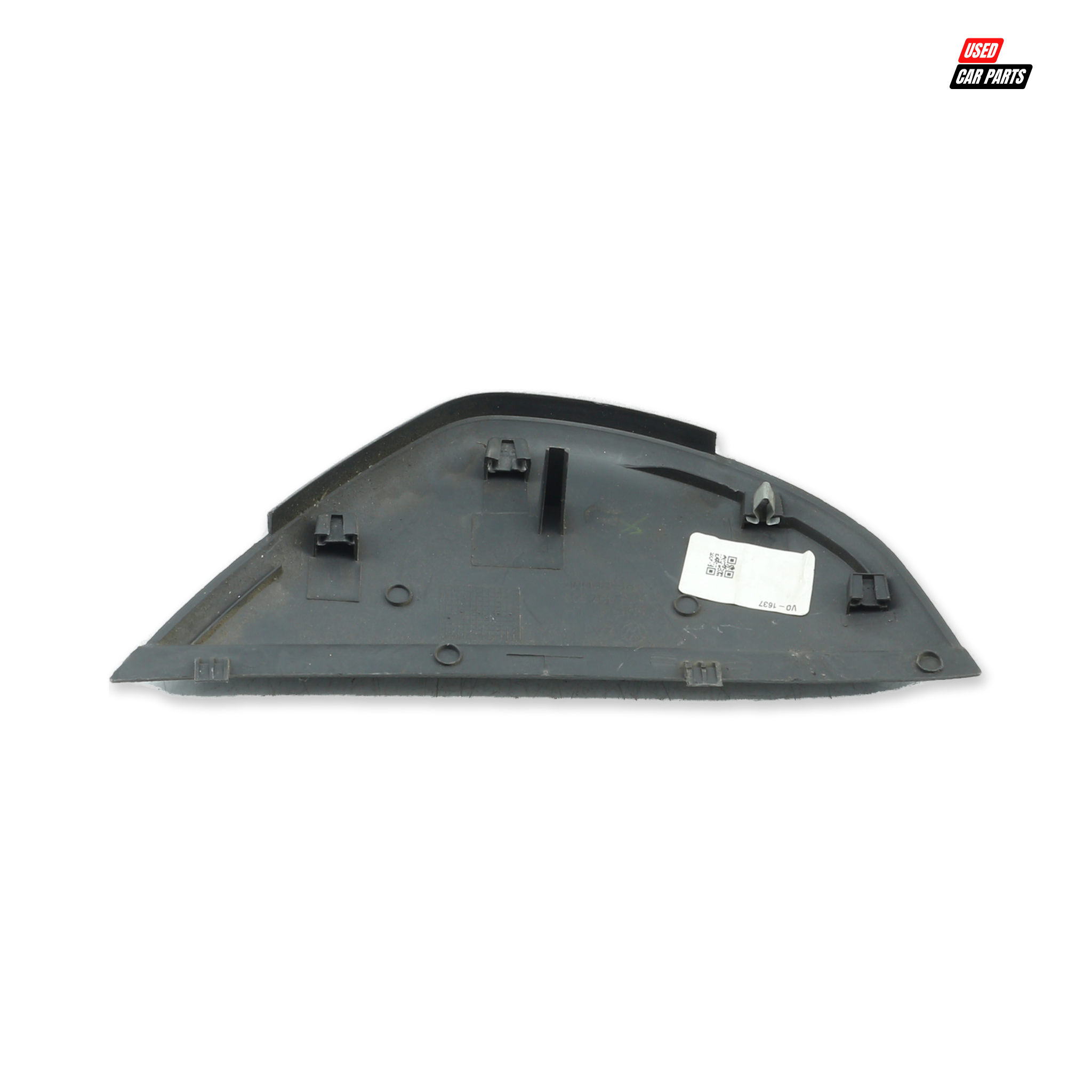 Used Passengers Side Dashboard Side End Trim (Part Number 17S857503) for 2004 VOLKSWAGEN CITI CHICO 1.4i White