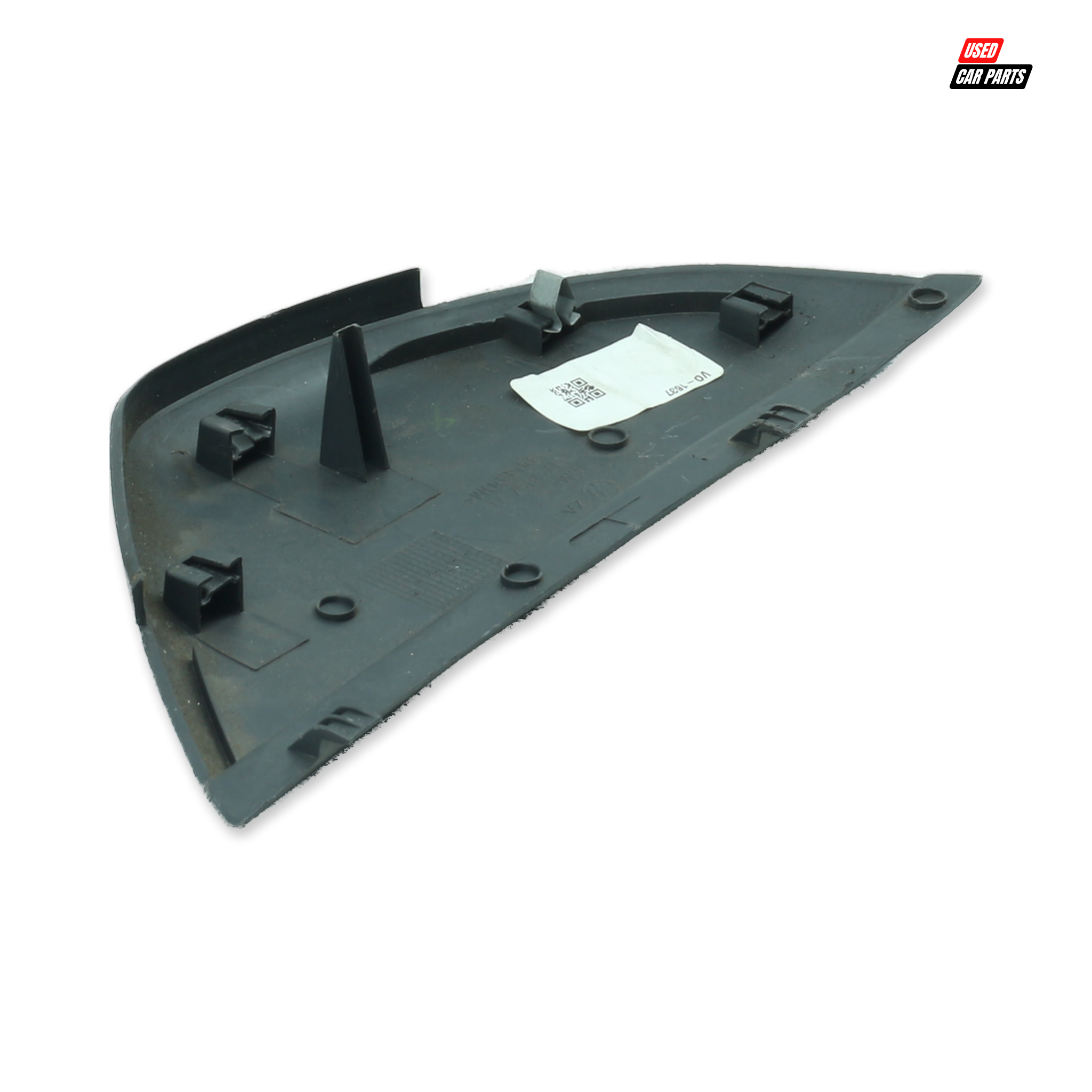 Used Passengers Side Dashboard Side End Trim (Part Number 17S857503) for 2004 VOLKSWAGEN CITI CHICO 1.4i White