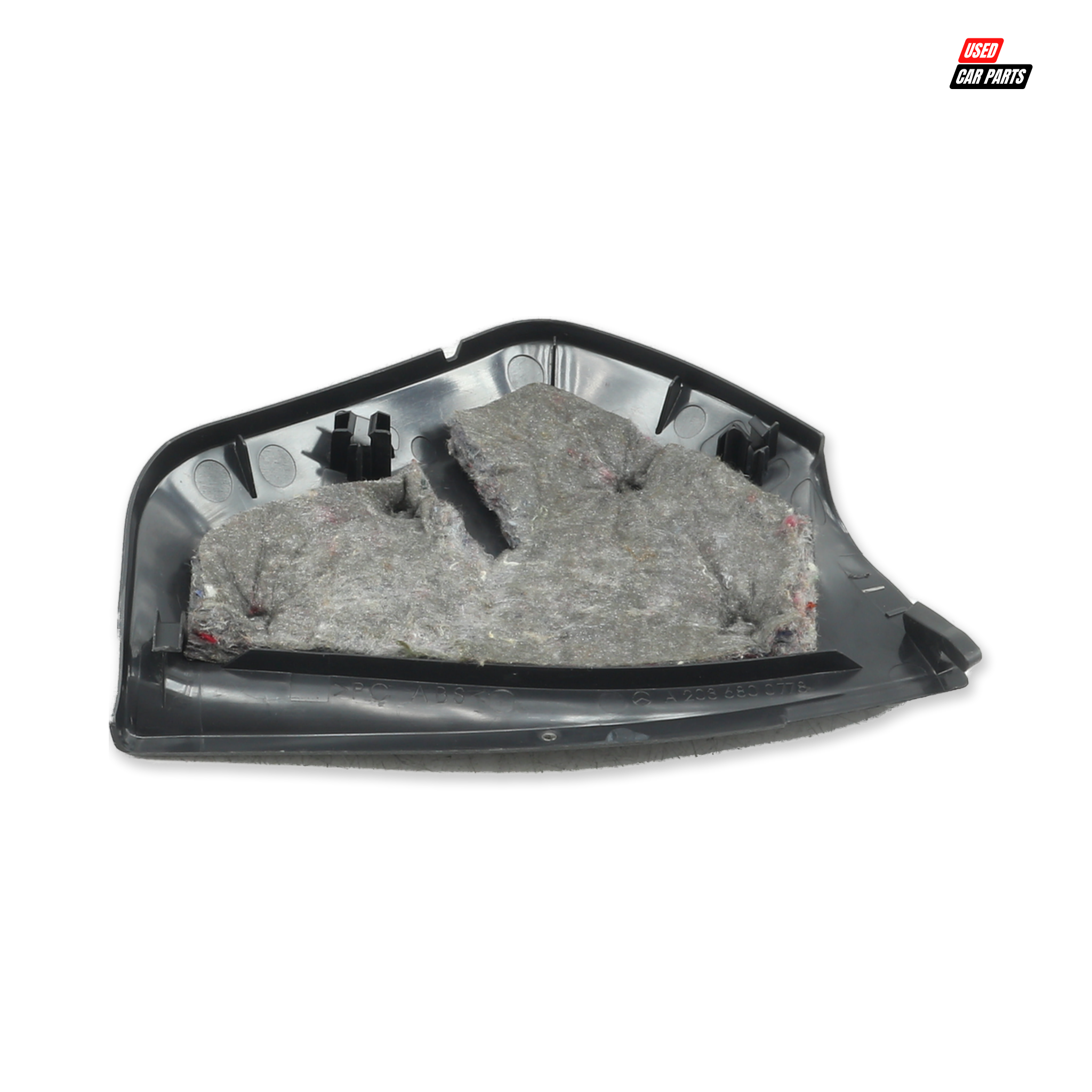 Used Passengers Side Dashboard Side End Trim - Part Number A2036800778 for MERCEDES-BENZ C230K COUPE A/T 2003