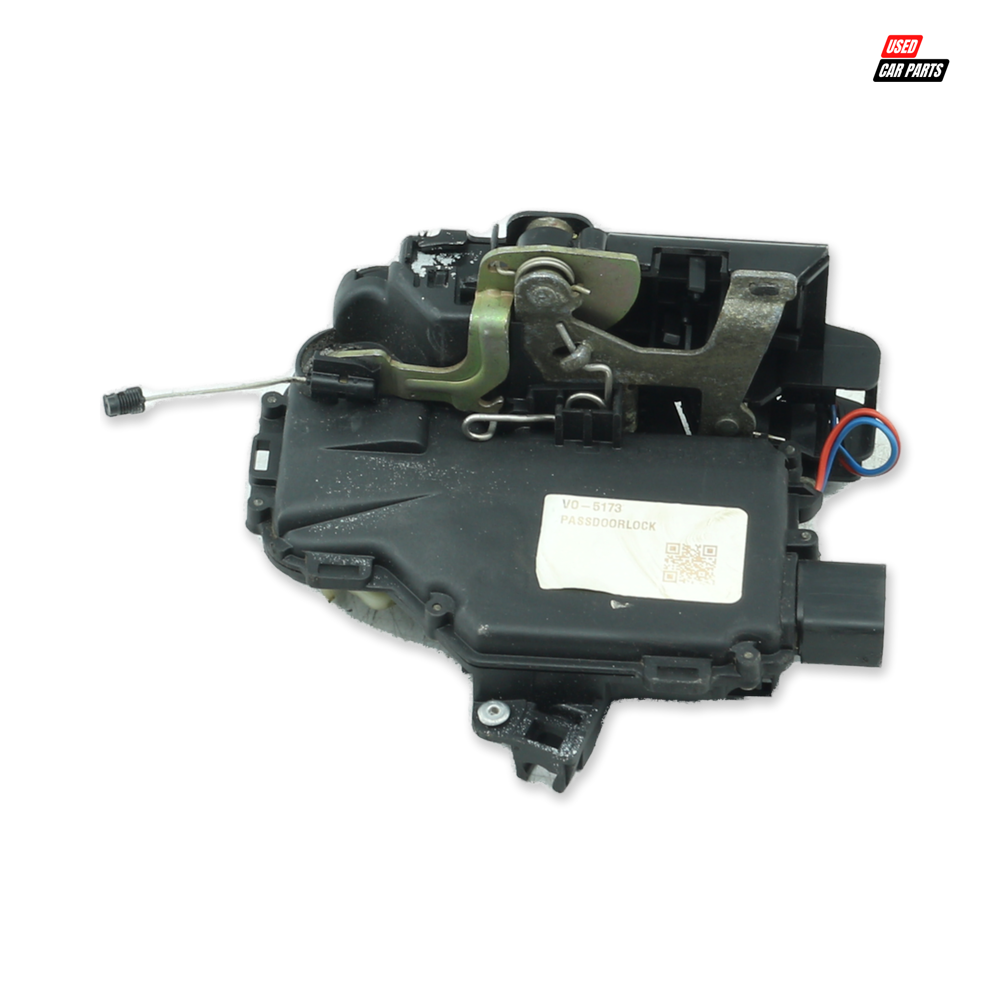 Used Passengers Side Front Door Lock (Part Number VW-5173) for VOLKSWAGEN PASSAT 2000