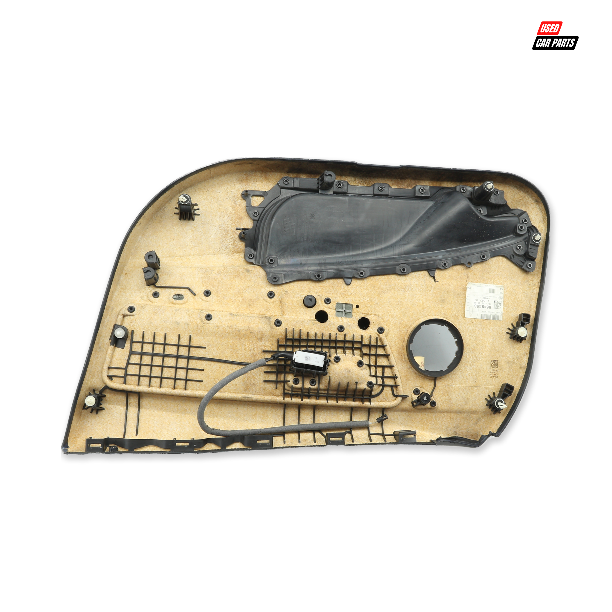 Used BMW 320i 2013 Passengers Side Front Door Panel (Salvaged)