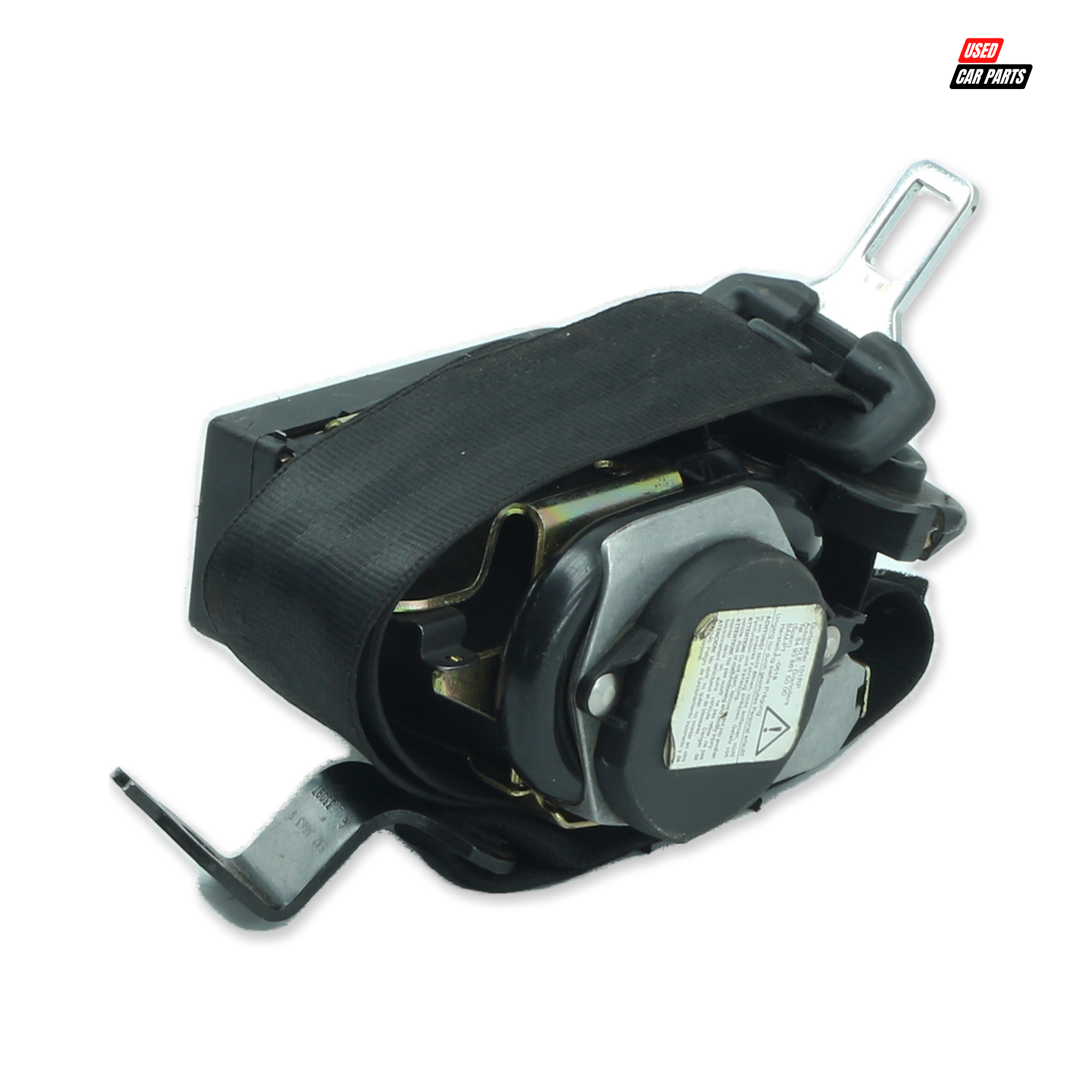 Used Passenger's Side Front Seat Belt (Part Number 6Q4857705) for 2009 Volkswagen Polo Mk4 Sedan