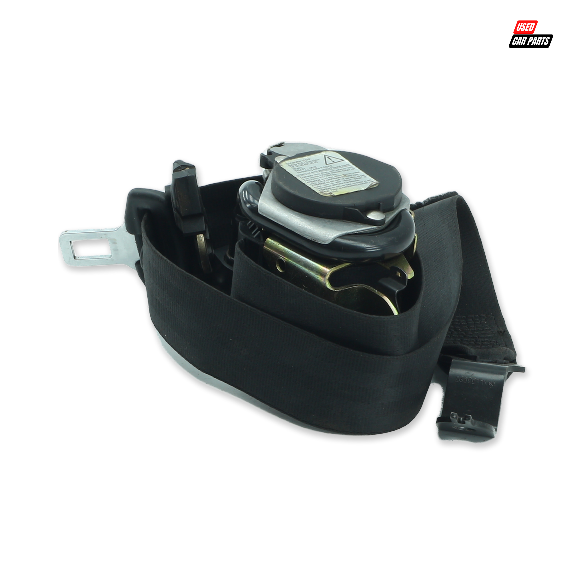 Used Passenger's Side Front Seat Belt (Part Number 6Q4857705) for 2009 Volkswagen Polo Mk4 Sedan