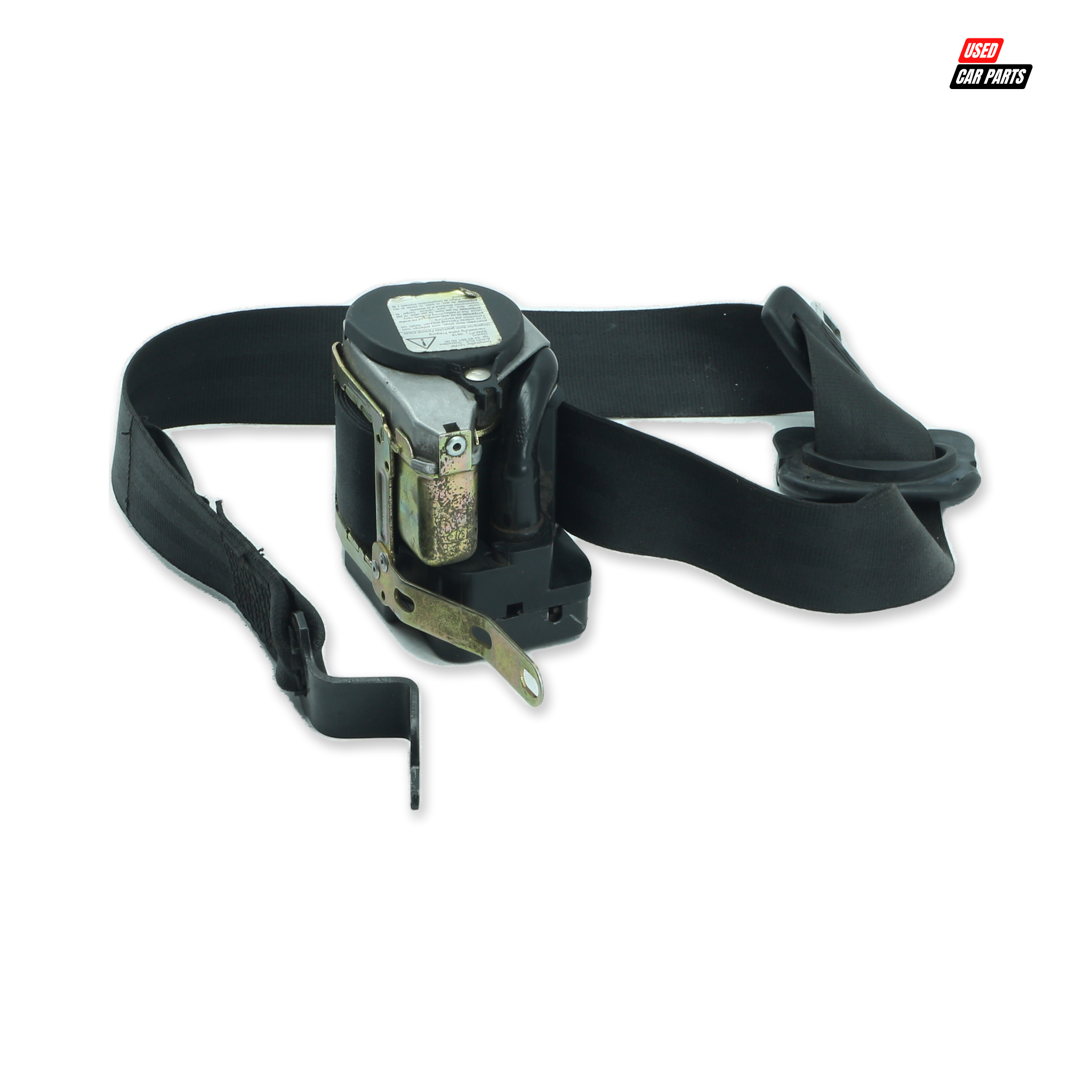 Used Passenger's Side Front Seat Belt (Part Number 6Q4857705) for 2009 Volkswagen Polo Mk4 Sedan