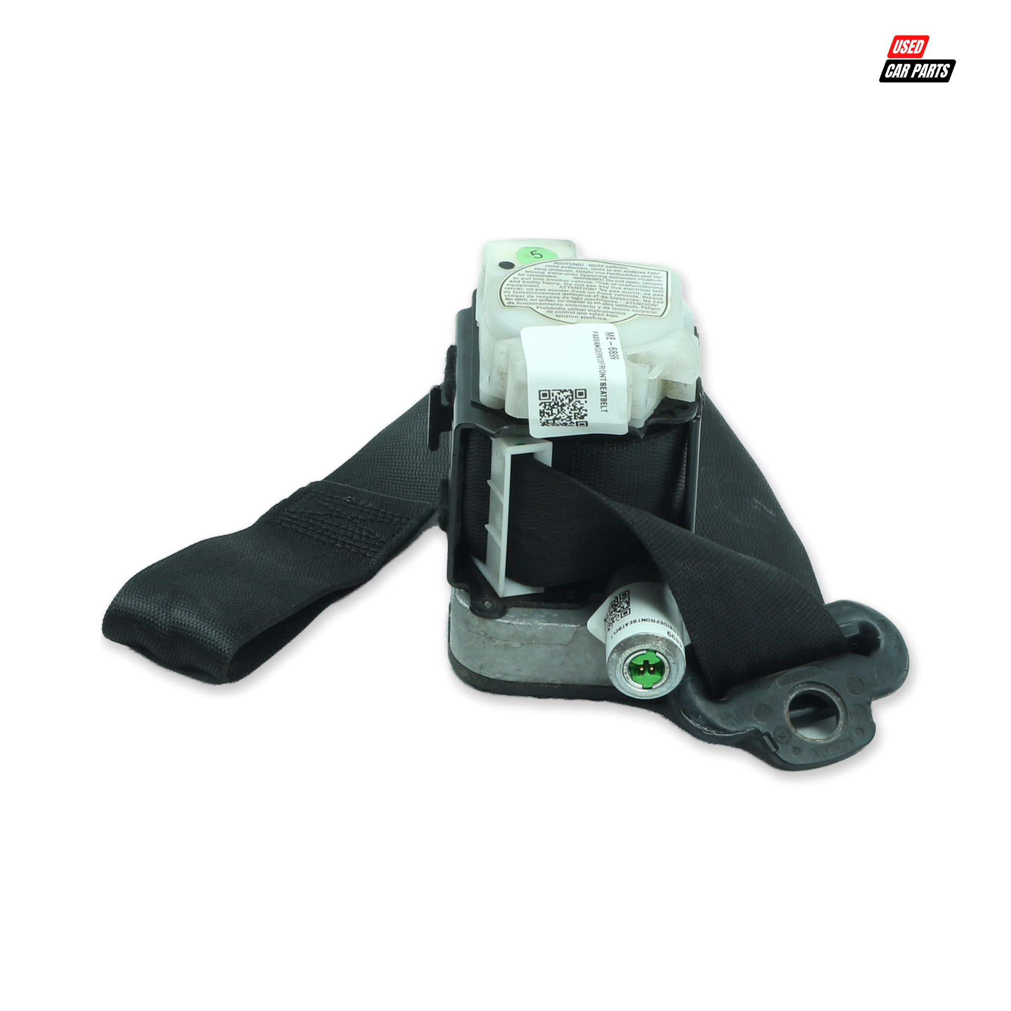 Used Passengers Side Front Seat Belt for 2003 Mercedes-Benz C230K Coupe A/T