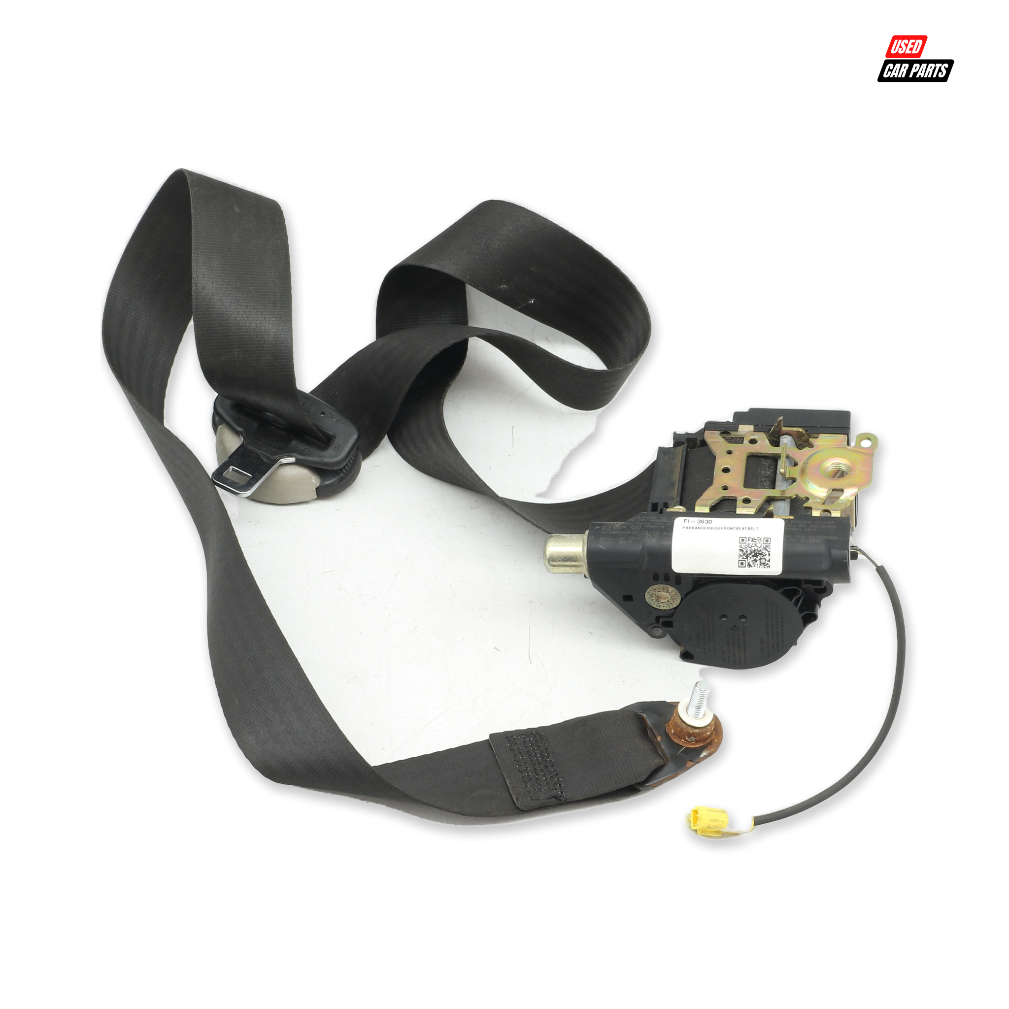 Used Passengers Side Front Seatbelt for 2008 FIAT PANDA 1.2 DYNAMIC