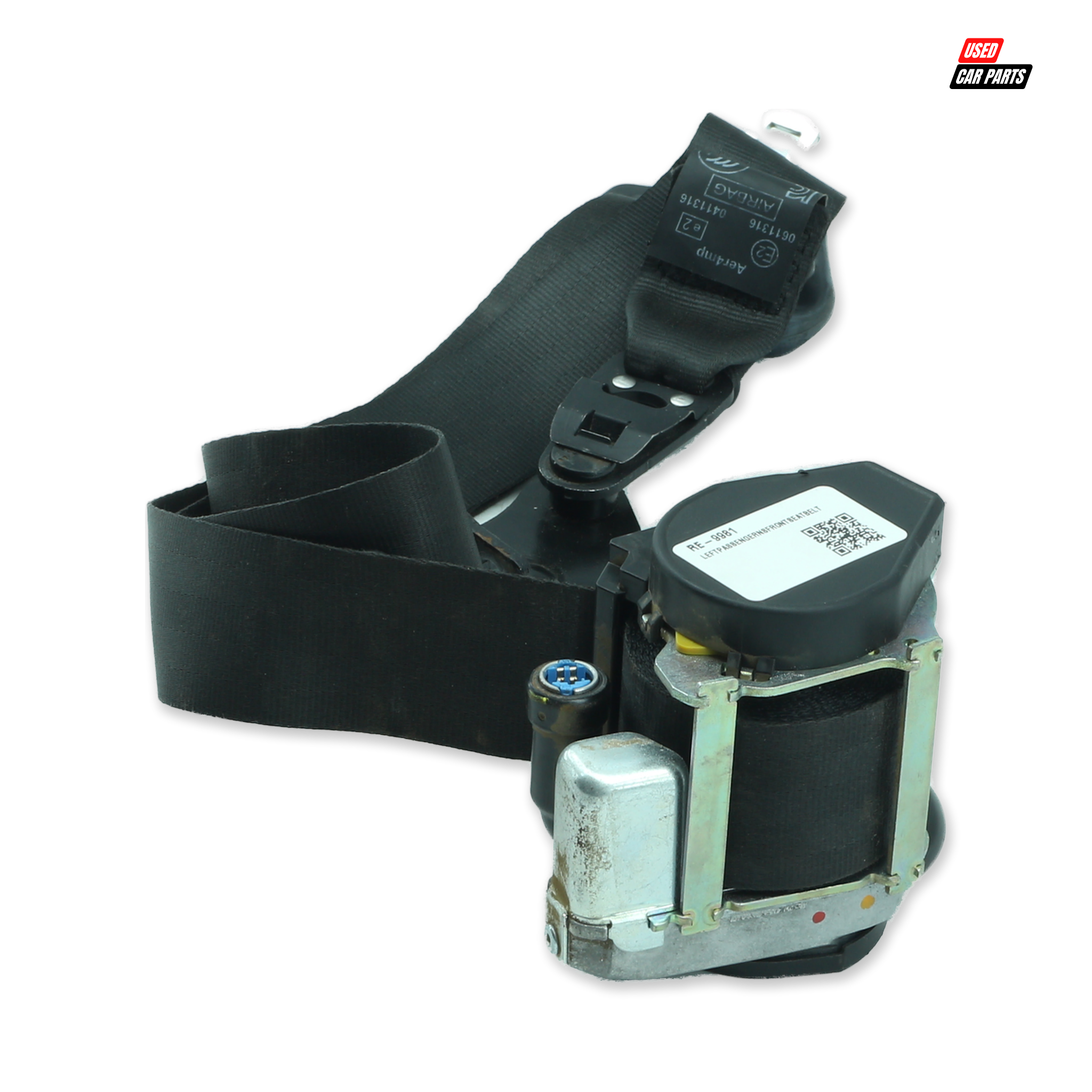 Used Passengers Side Front Seatbelt for 2015 RENAULT CAPTUR 900T