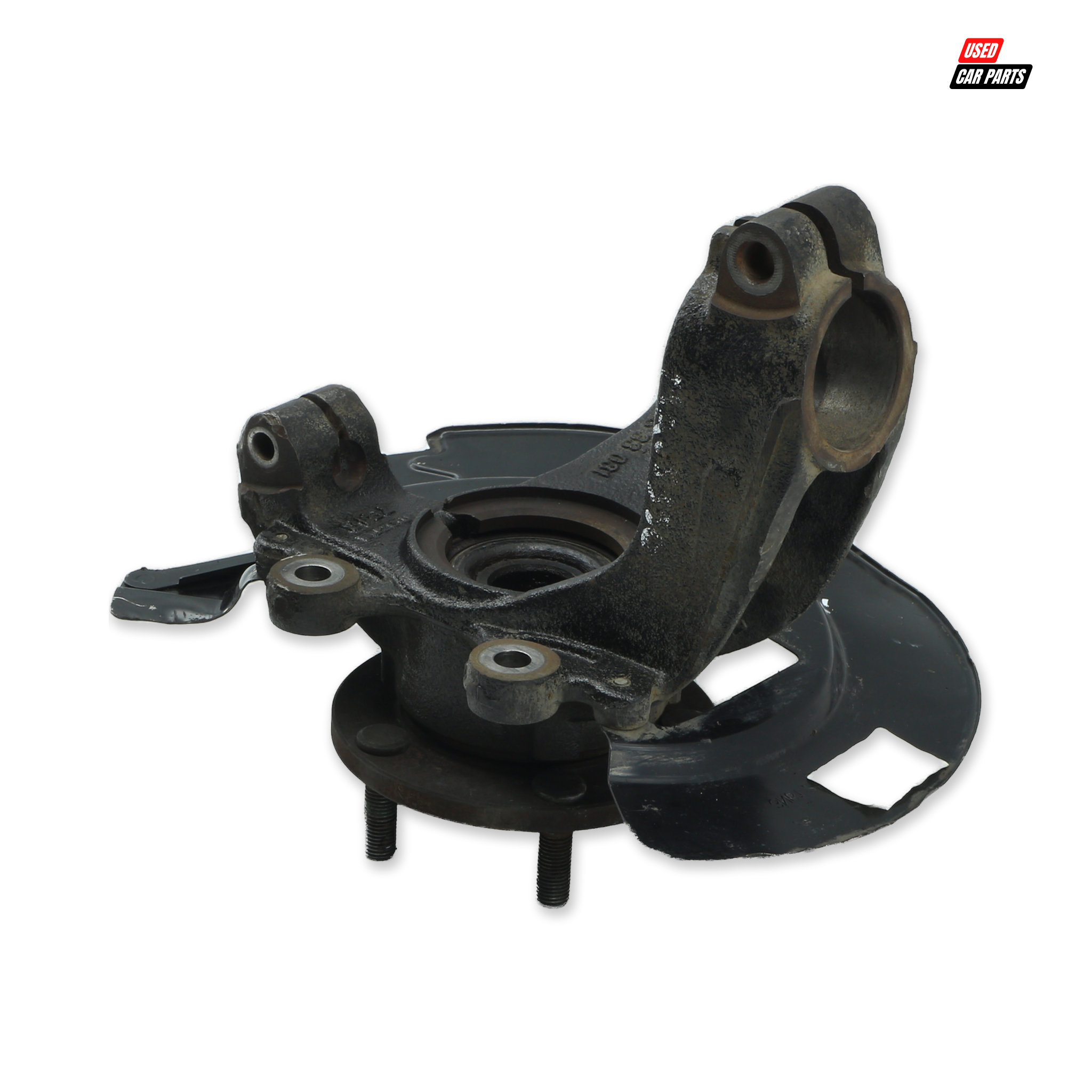 Used Passengers Side Front Wheel Hub (Part Number BR5S33031) for 2008 MAZDA MAZDA3 2.3 MPS Silver