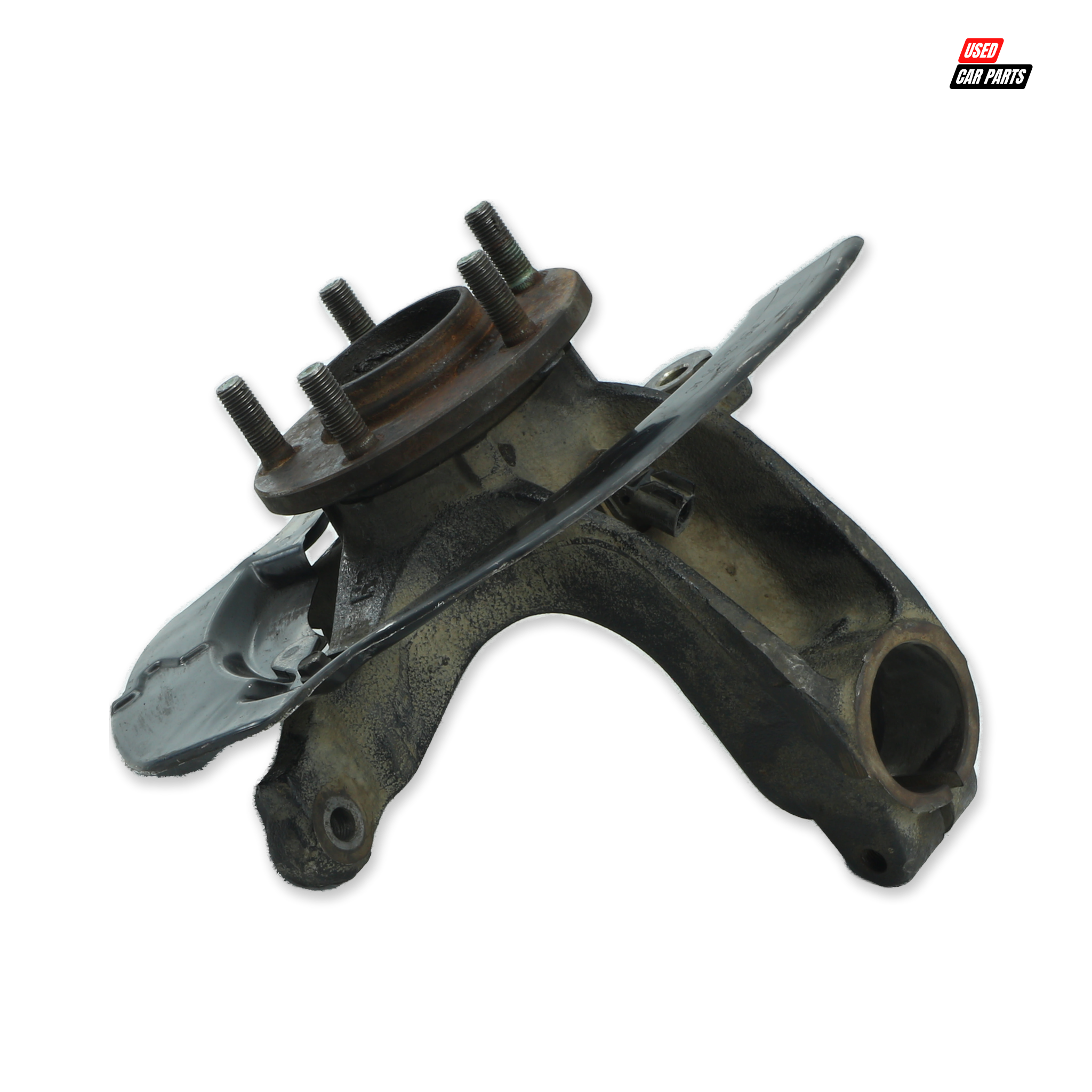 Used Passengers Side Front Wheel Hub (Part Number BR5S33031) for 2008 MAZDA MAZDA3 2.3 MPS Silver