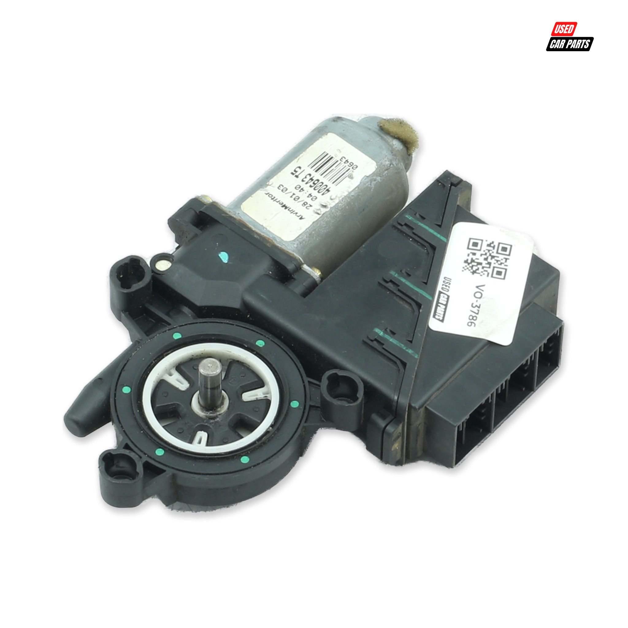 Used Passengers Side Front Window Motor (Part Number 601959802A) for Volkswagen 2.0 Highline (2007)