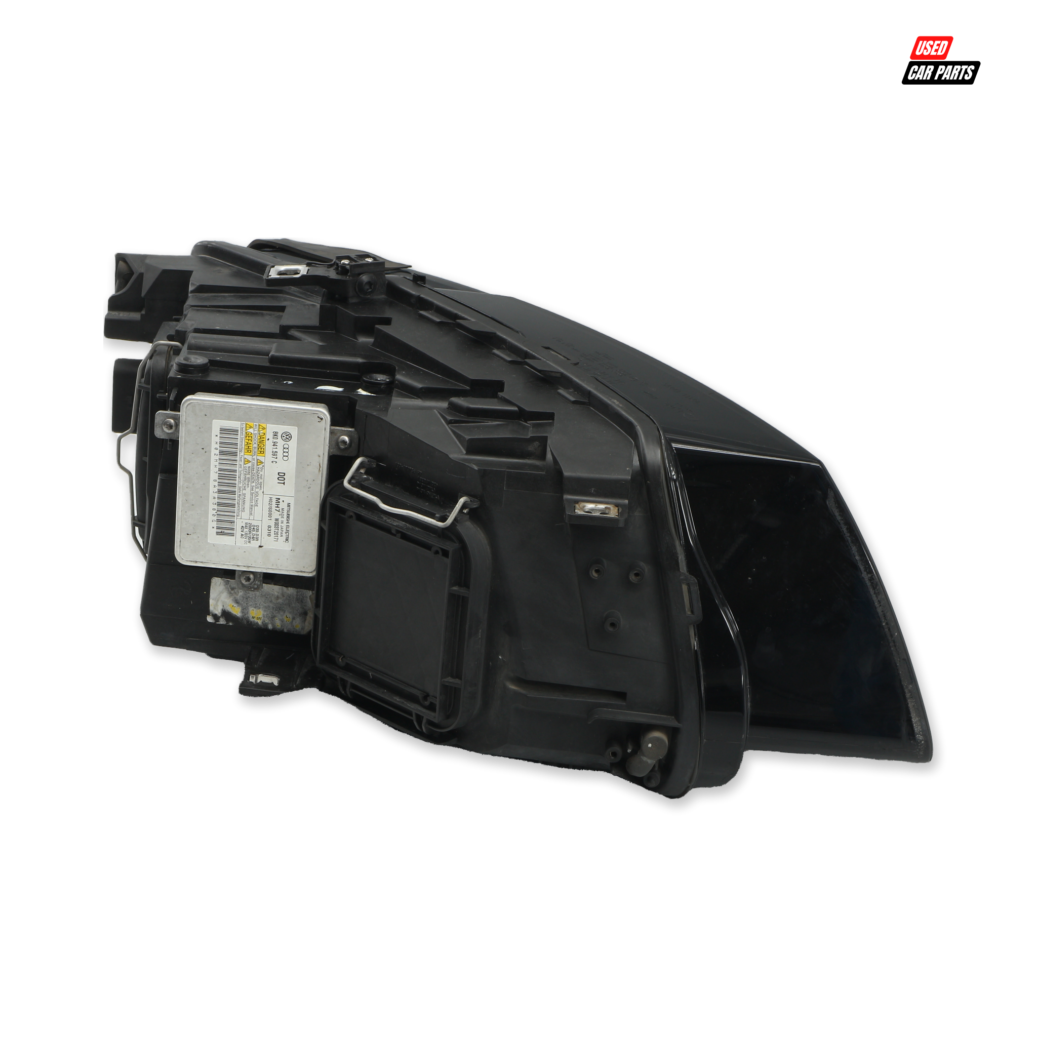 Used Passenger Side Headlight - Part No. 8k0 941 597 C