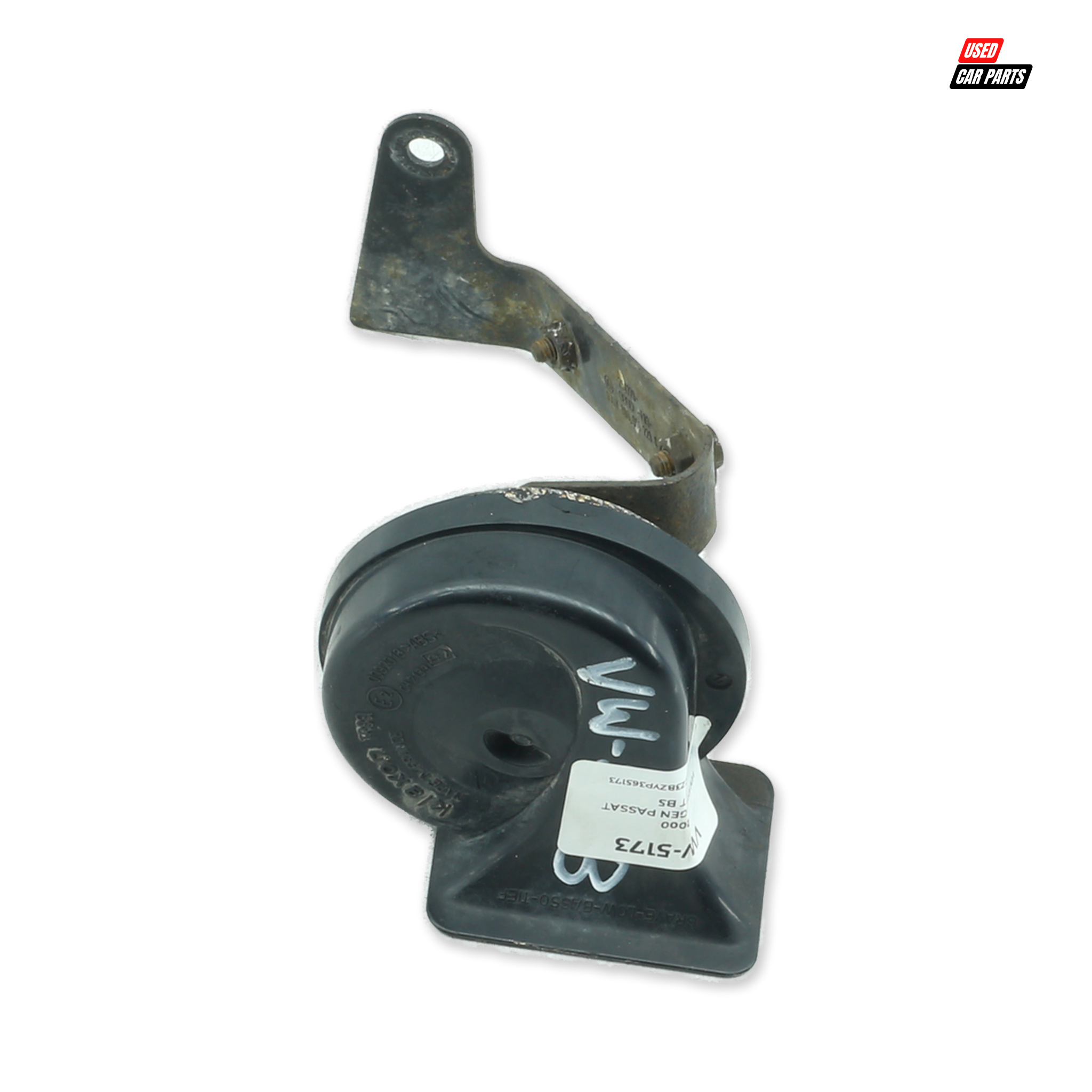 Salvaged Passenger Side Horn for 2009 Volkswagen Polo Mk5 Hatchback TDI