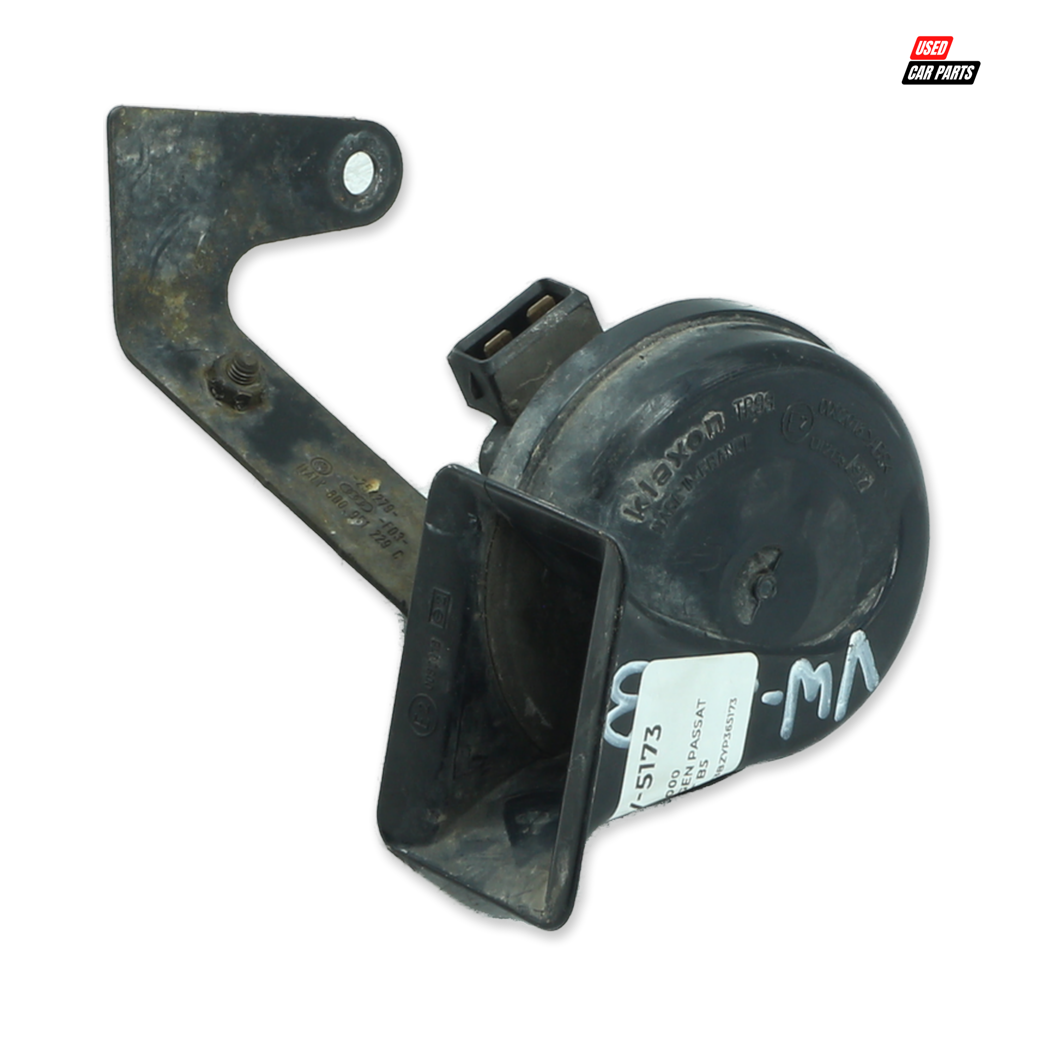 Salvaged Passenger Side Horn for 2009 Volkswagen Polo Mk5 Hatchback TDI
