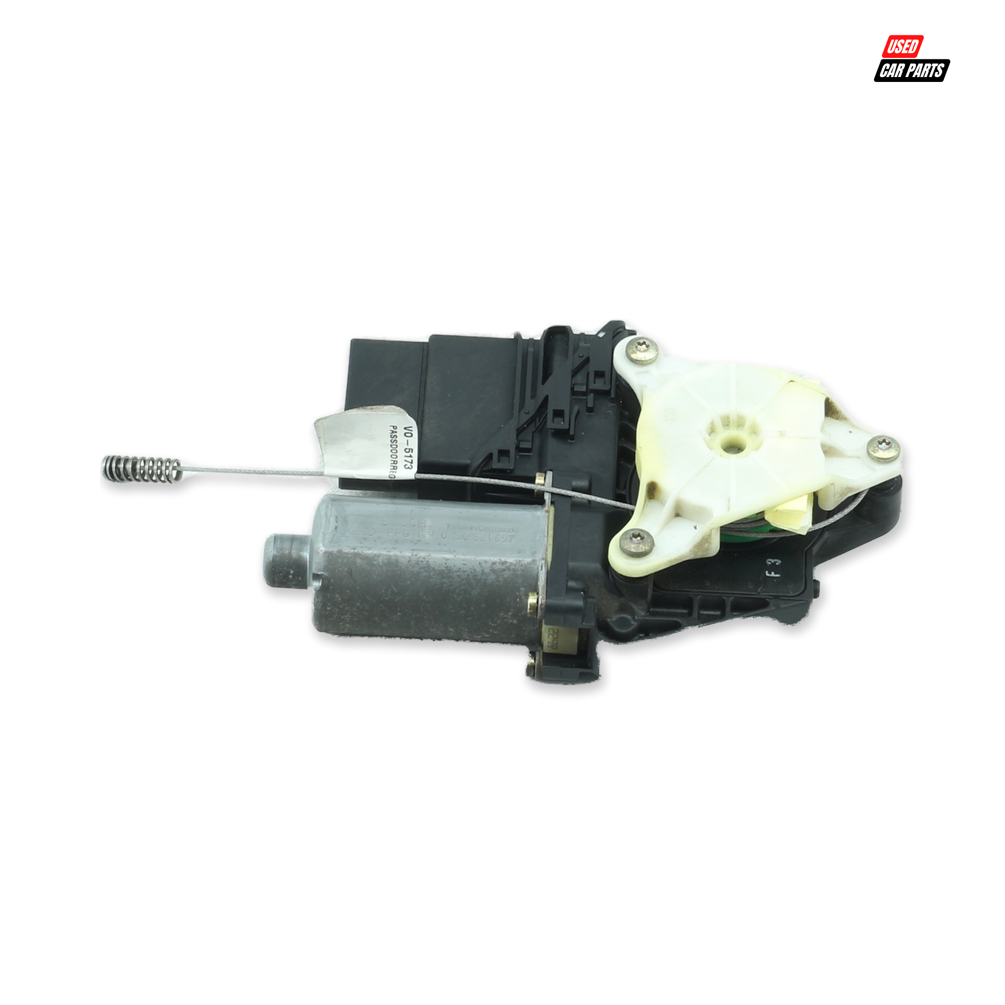 Used Passengers Side Rear Window Regulator (Part Number 0130821697) for 2000 VOLKSWAGEN PASSAT