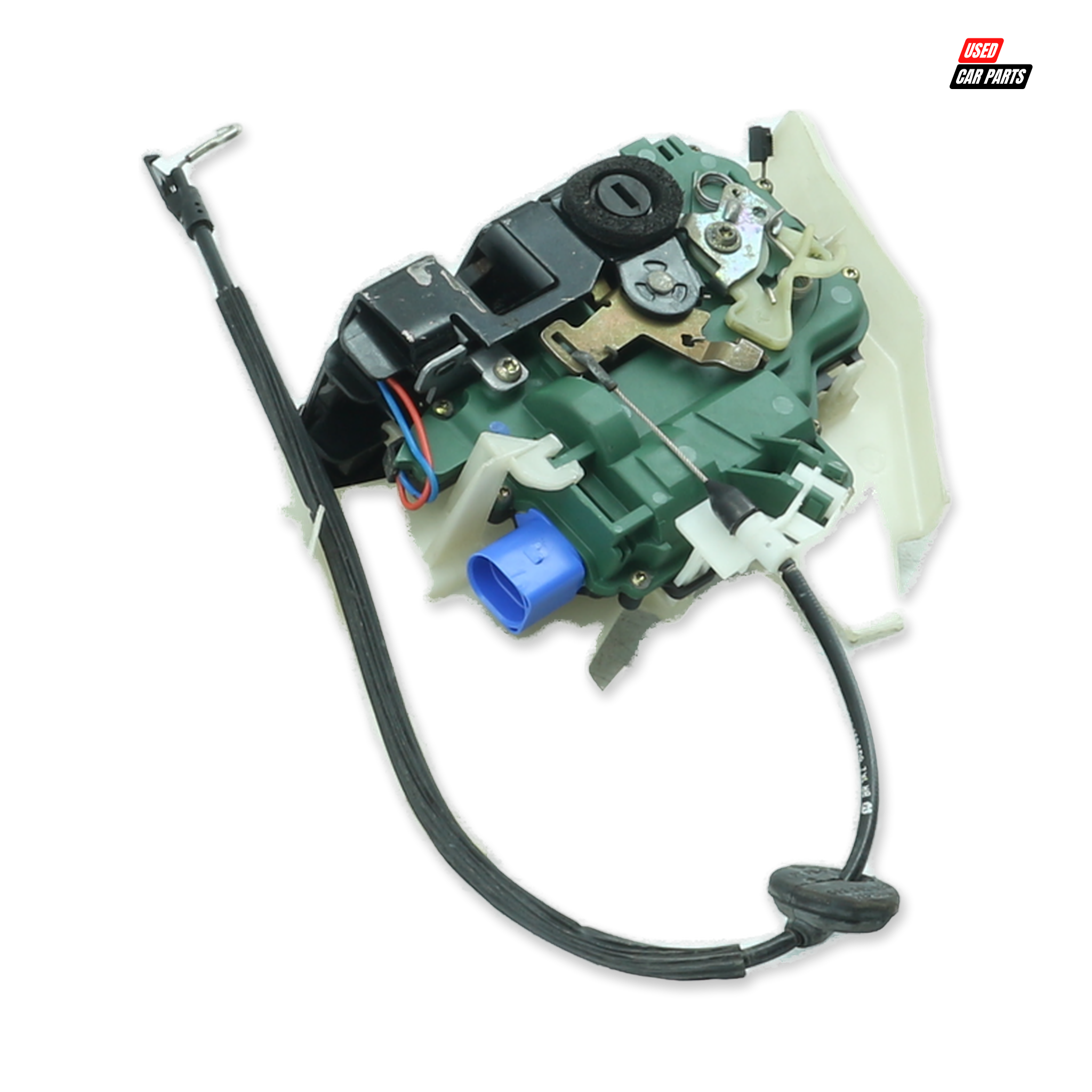 Used Passengers Side Rear Door Lock (Part Number Y3B4839015AG) for 2009 Volkswagen Polo Mk4 Sedan