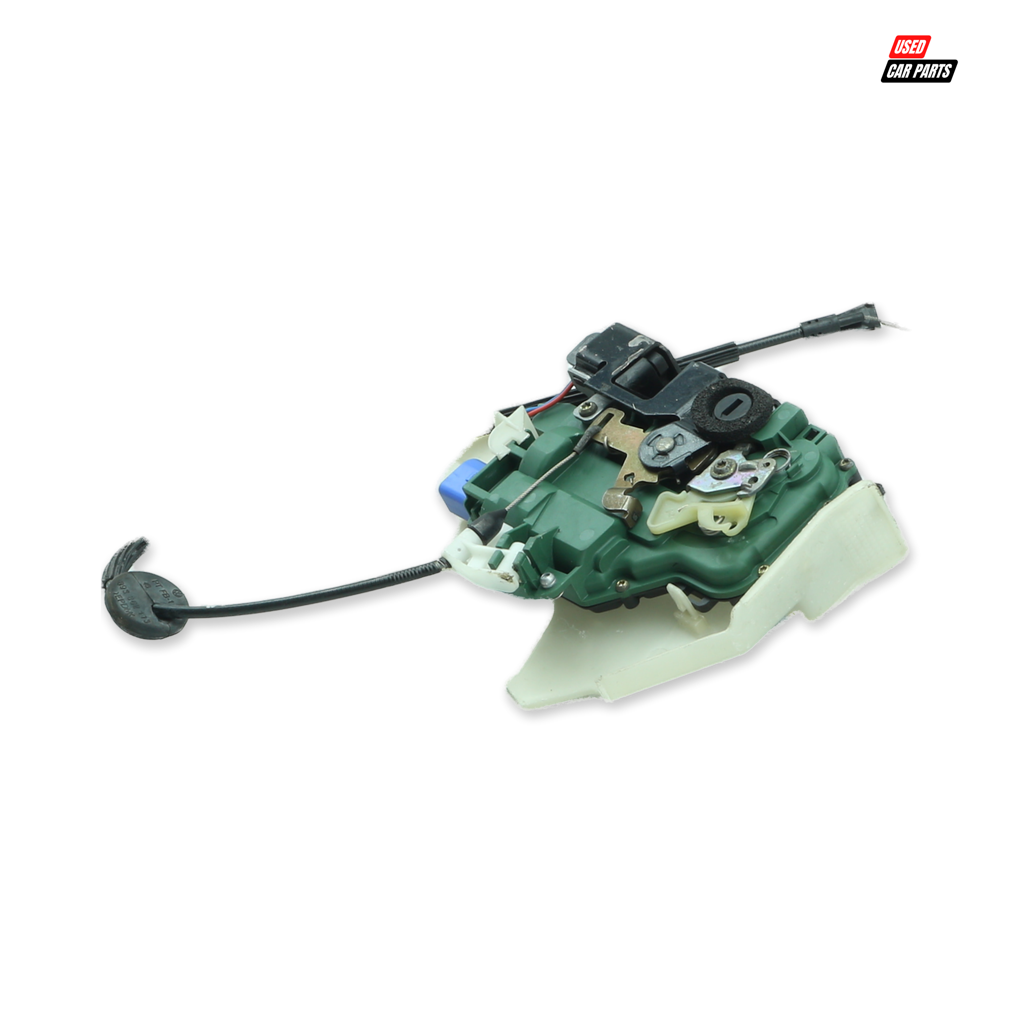 Used Passengers Side Rear Door Lock (Part Number Y3B4839015AG) for 2009 Volkswagen Polo Mk4 Sedan