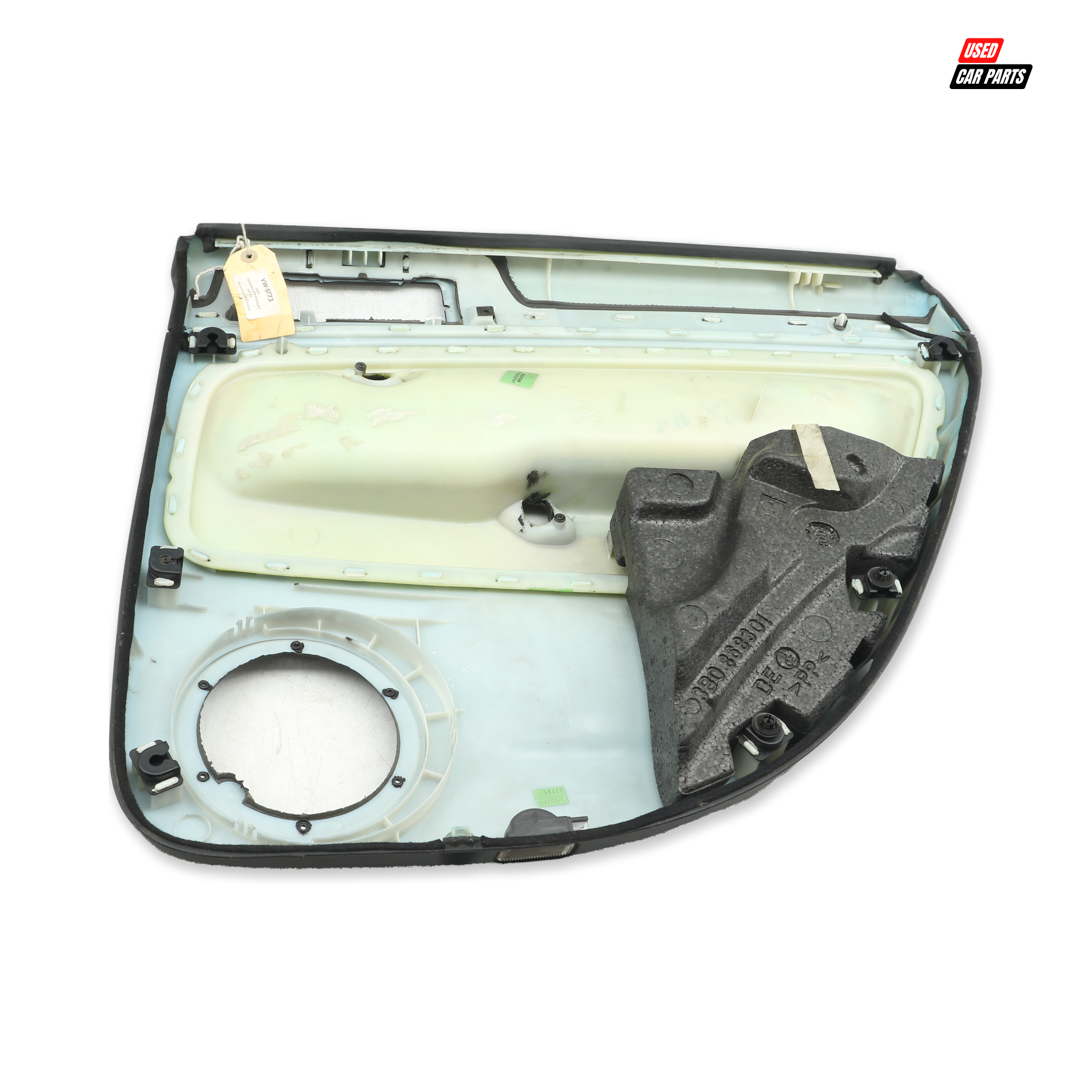Used Passengers Side Rear Door Panel (Part Number B9867211) for 2000 VOLKSWAGEN PASSAT