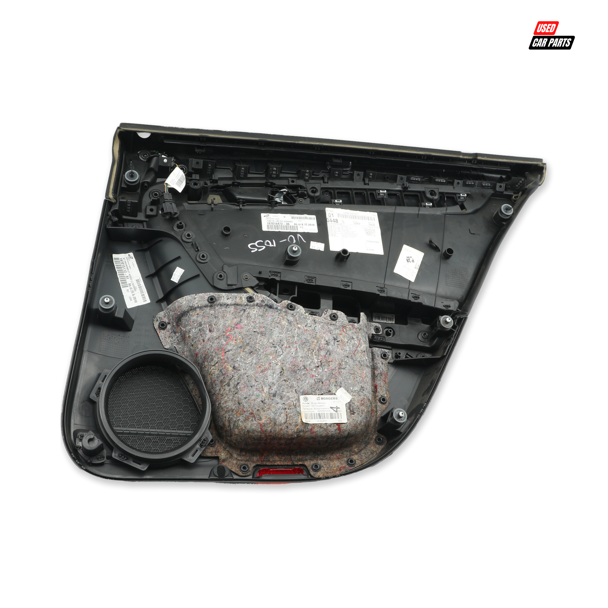 Used Passengers Side Rear Door Panel (Part Number 3AE867211) for 2015 VOLKSWAGEN PASSAT 1.4 TSI COMFORTLINE DSG