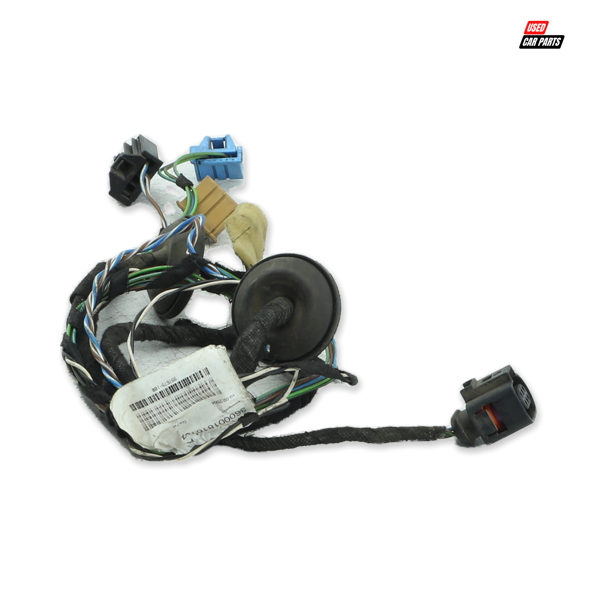 Genuine Passengers Side Rear Door Wiring (Part Number 6Q497161A) for 2009 Volkswagen Polo Mk4 Sedan
